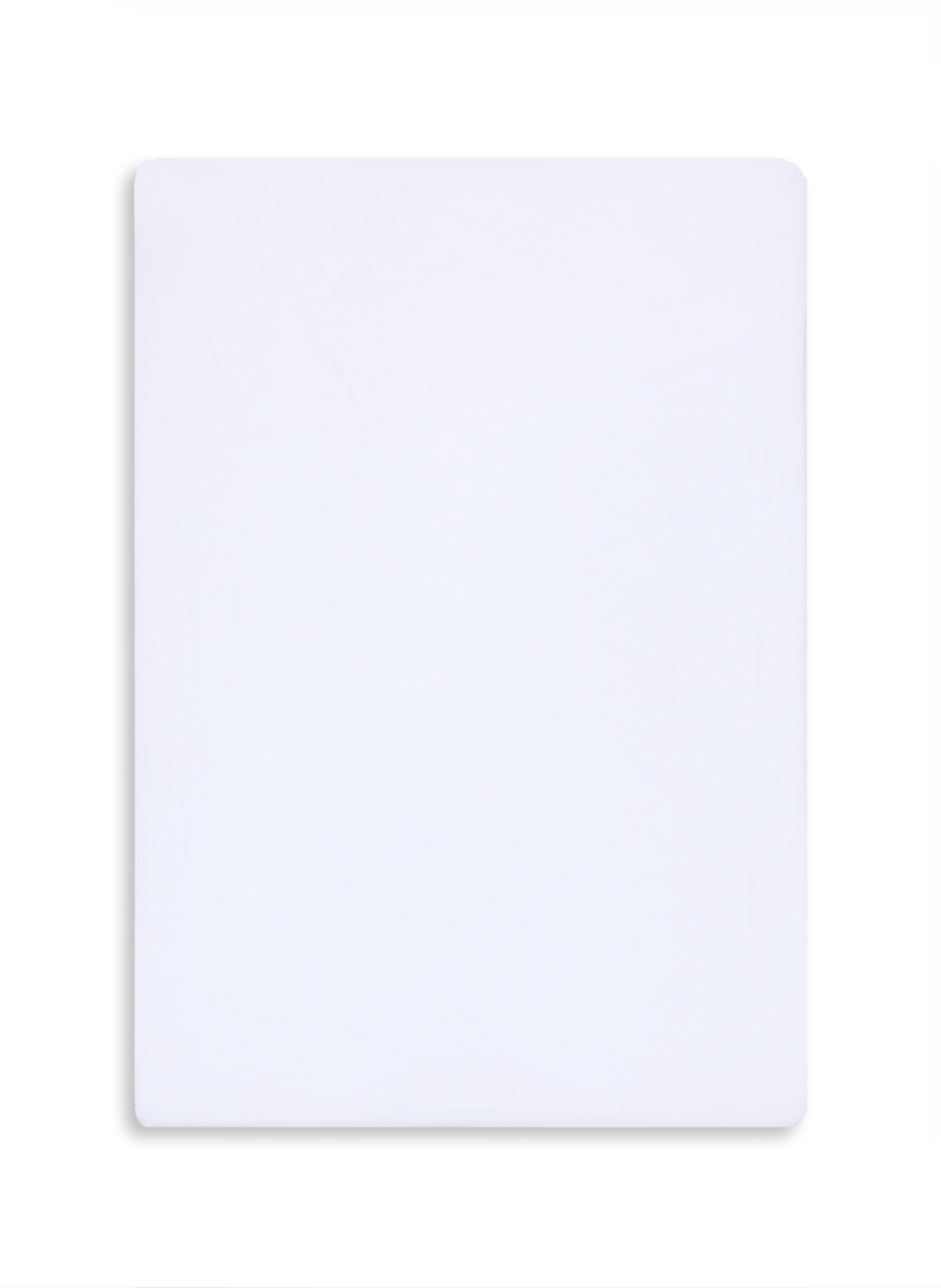 Hoeslaken van katoen AU PRINTEMPS PARIS MAISON Wit