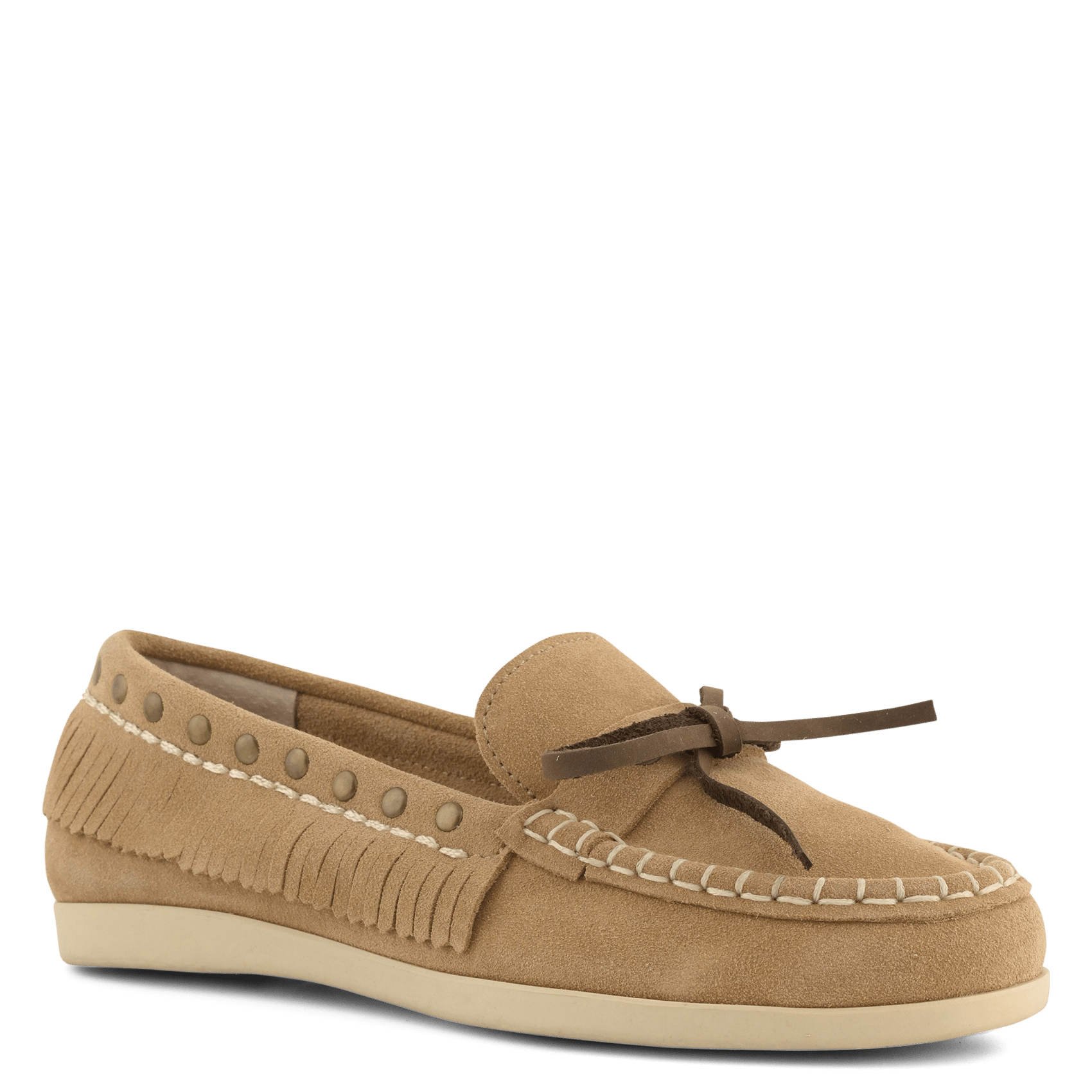 Suede deck shoes COLORS OF CALIFORNIA Beige