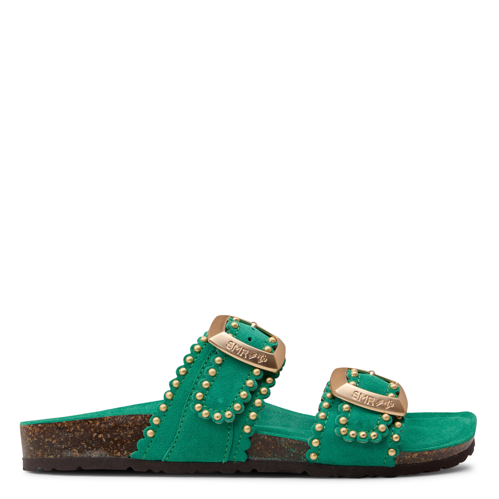 Sandales plates à brides en cuir SEMERDJIAN - SMR