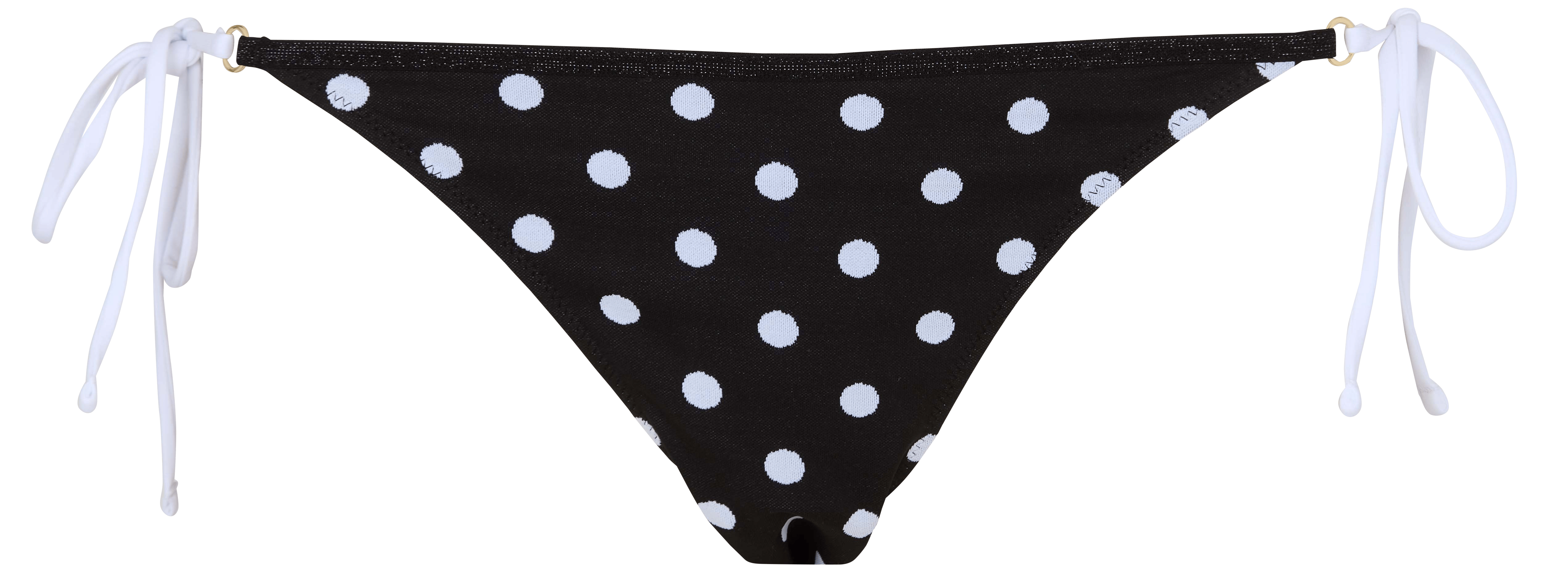 Printed bikini bottoms LA NOUVELLE White