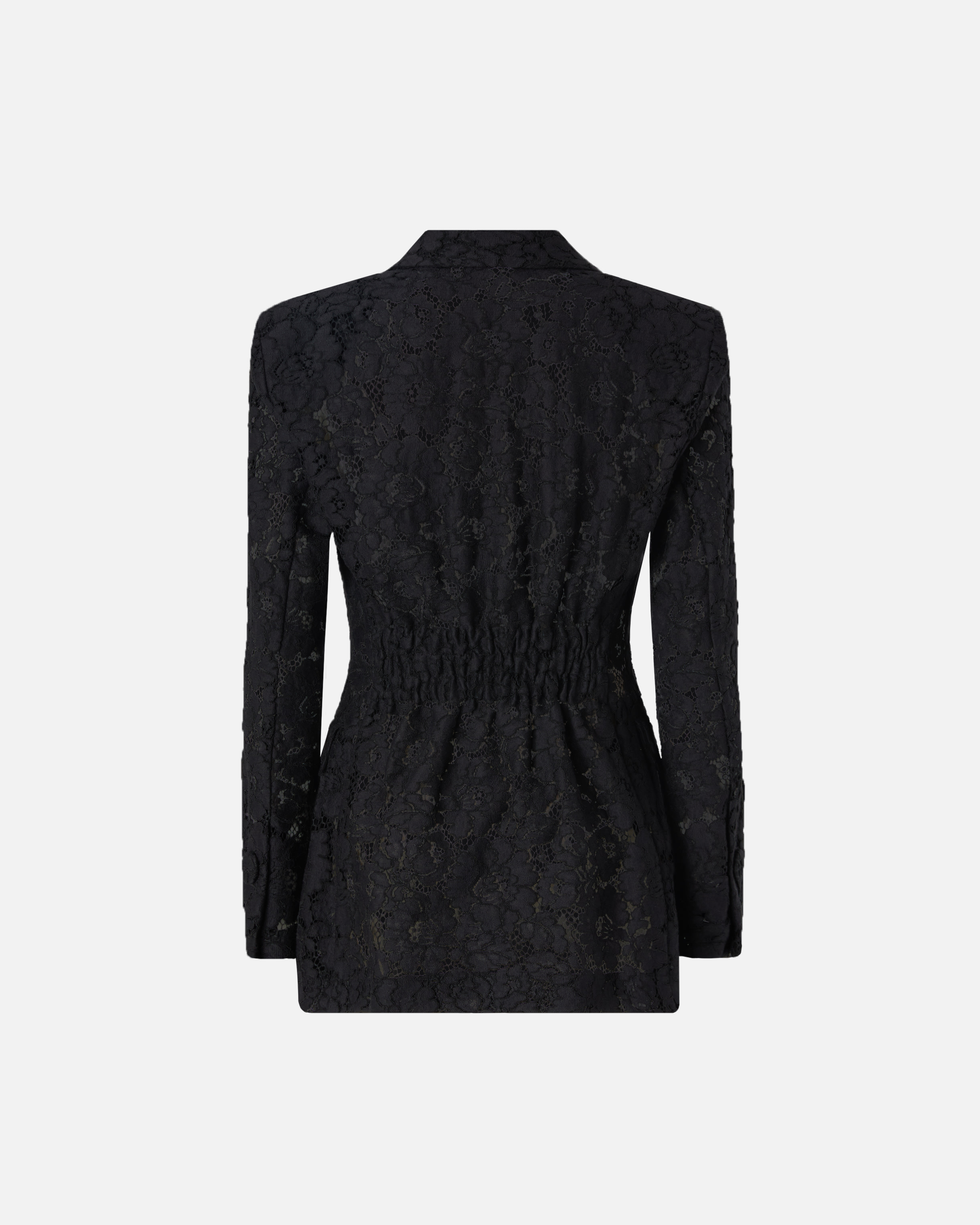 Blazer en dentelle à boutons bijoux PINKO Noir