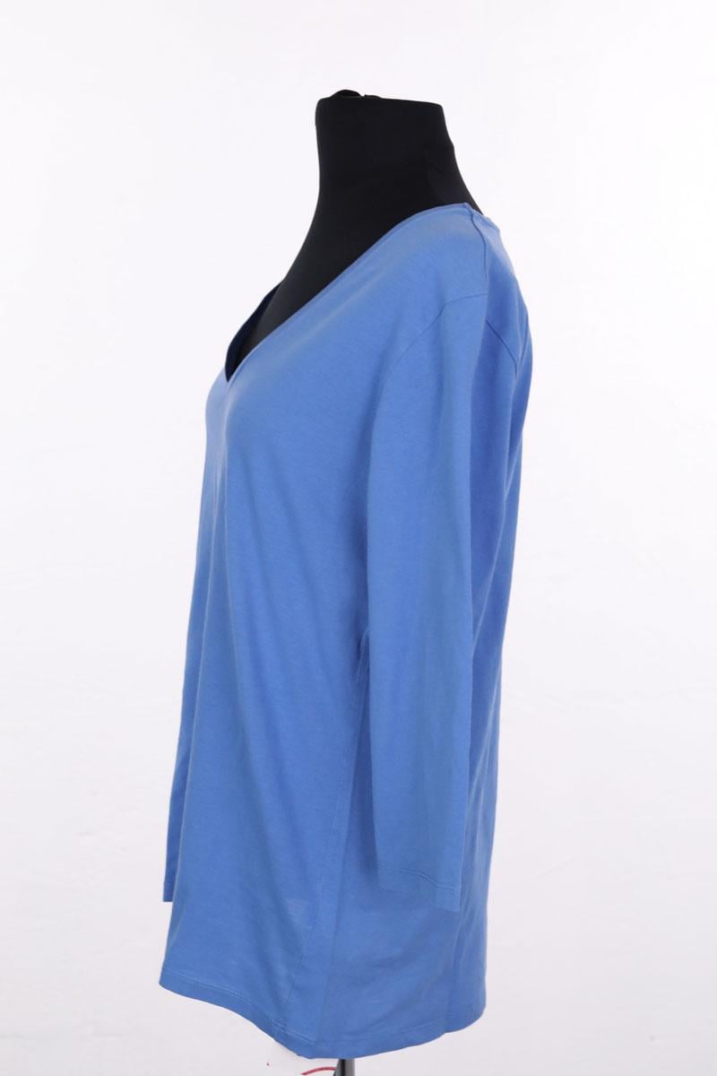 T-shirt MAJESTIC FILATURES - SECONDE MAIN Blue