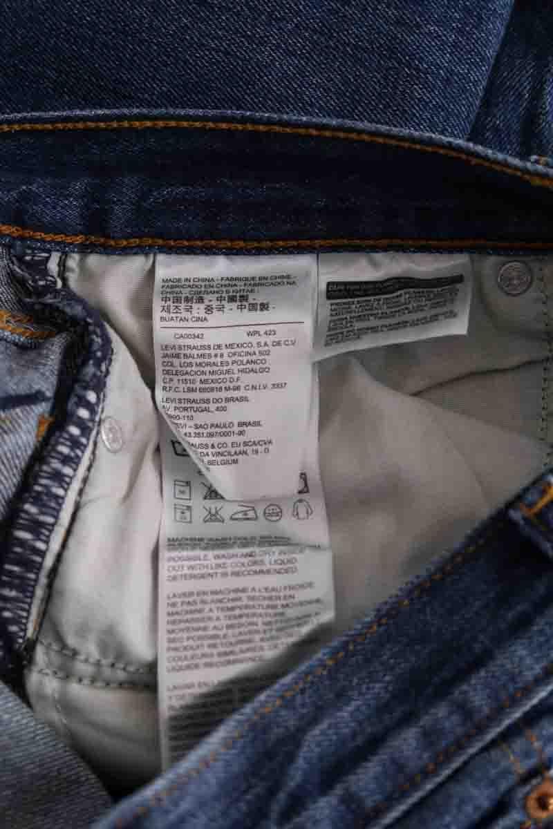 Straight jeans  LEVI'S - Seconde main Blue