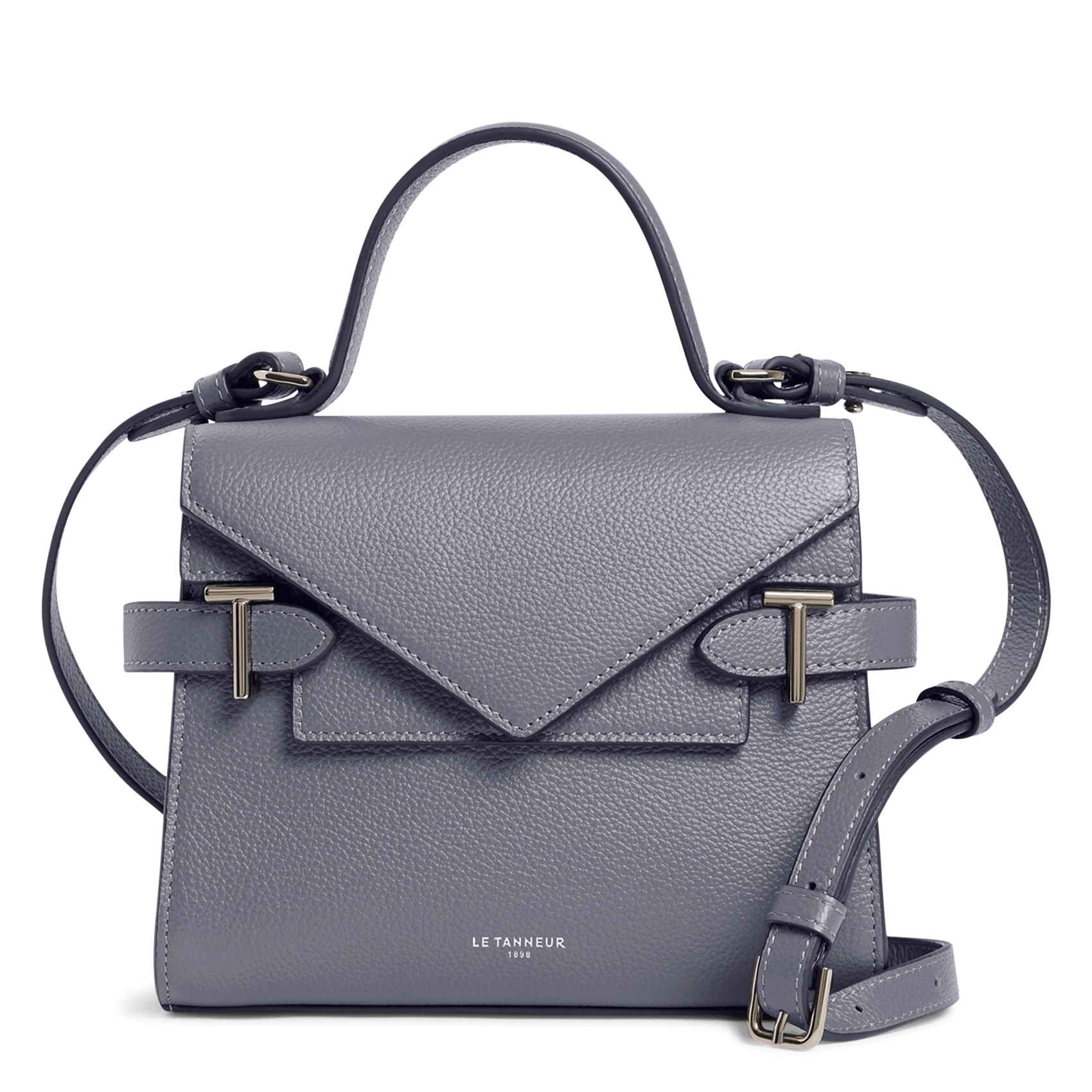 Leather handbag LE TANNEUR