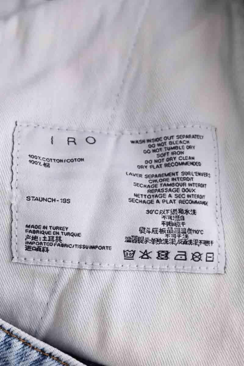 Straight jeans IRO - Seconde Main Blue