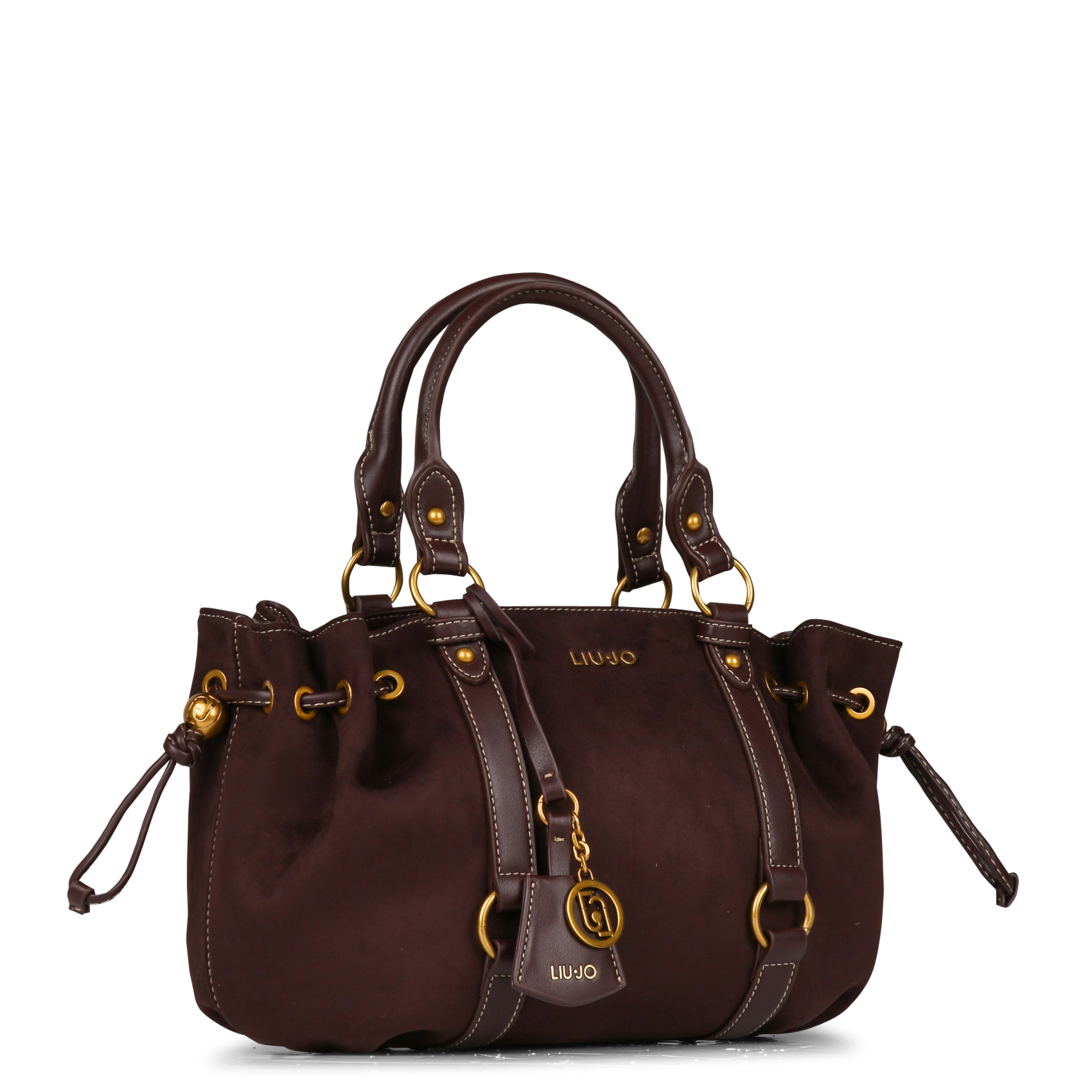 Sac bandoulière uni LIU JO Prune