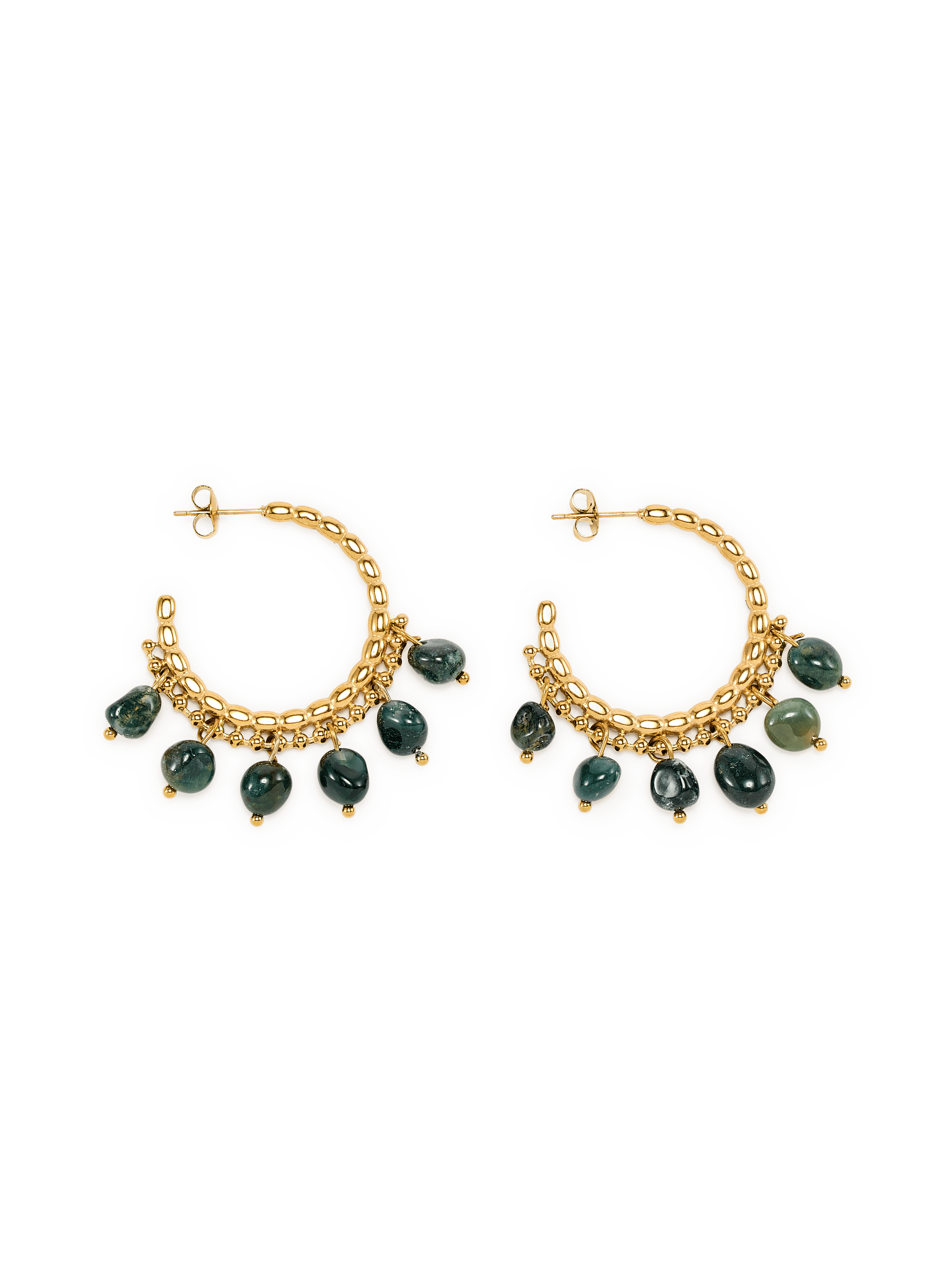 Earrings with gemstones AU PRINTEMPS PARIS