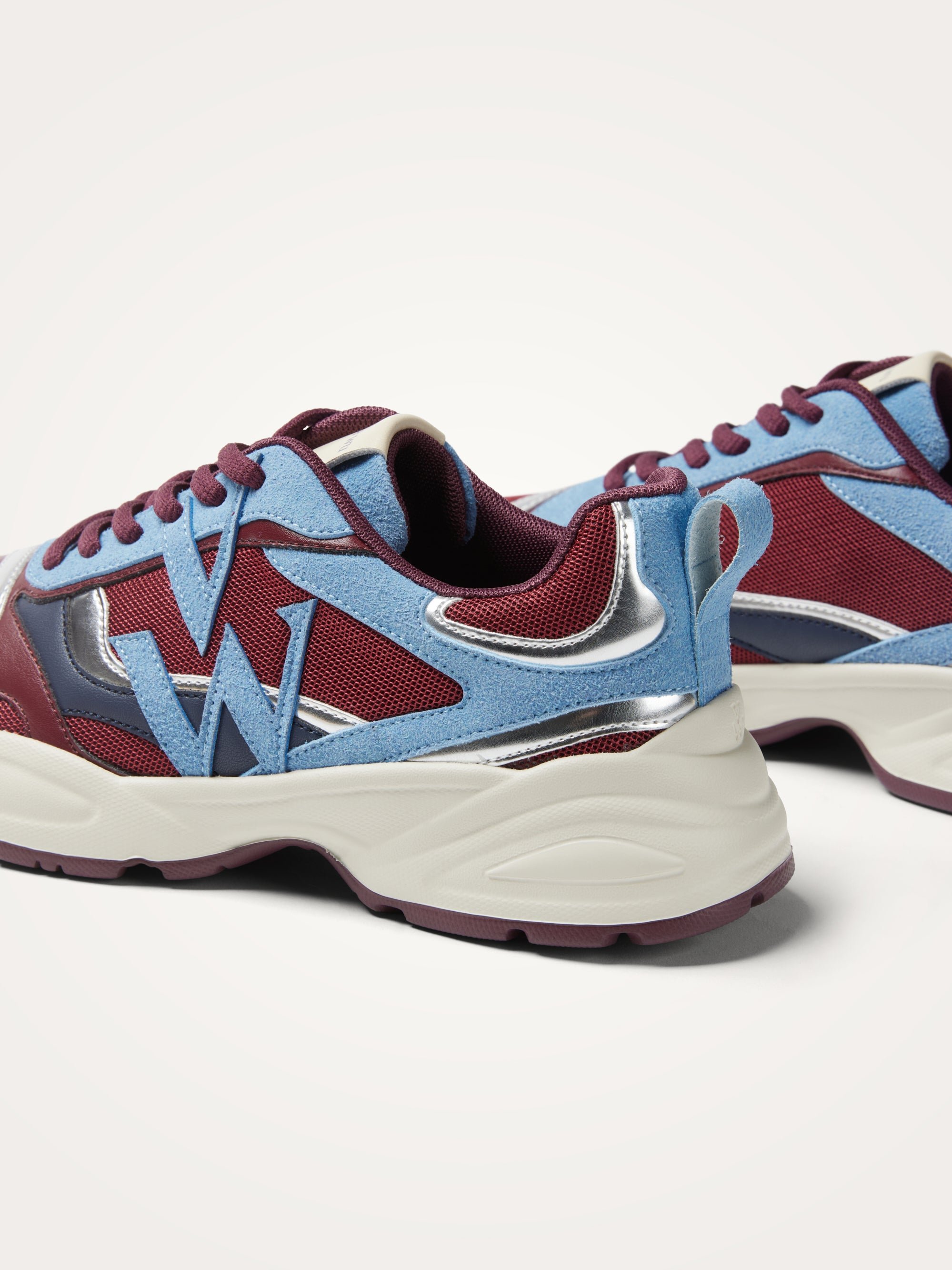 Low-top mesh sneakers | Blue VANESSA WU Women