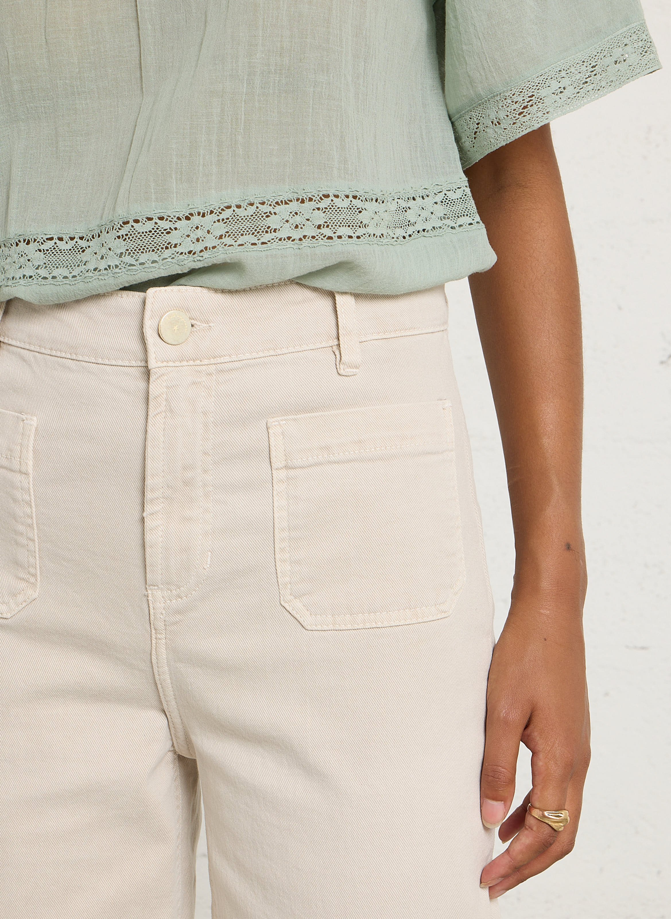 Straight jeans SUD EXPRESS Beige