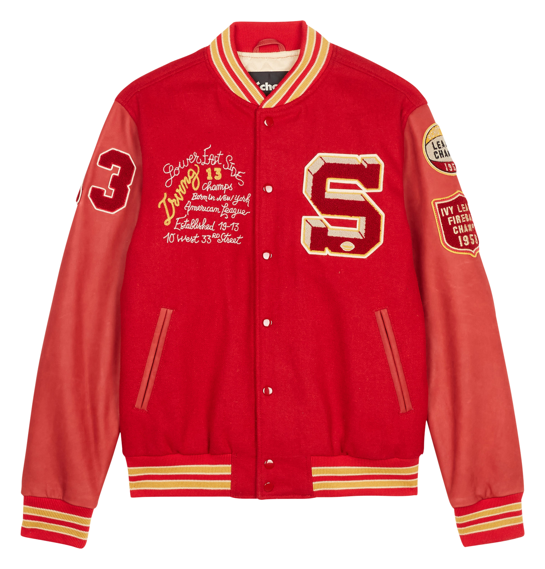 Jacket SCHOTT Red