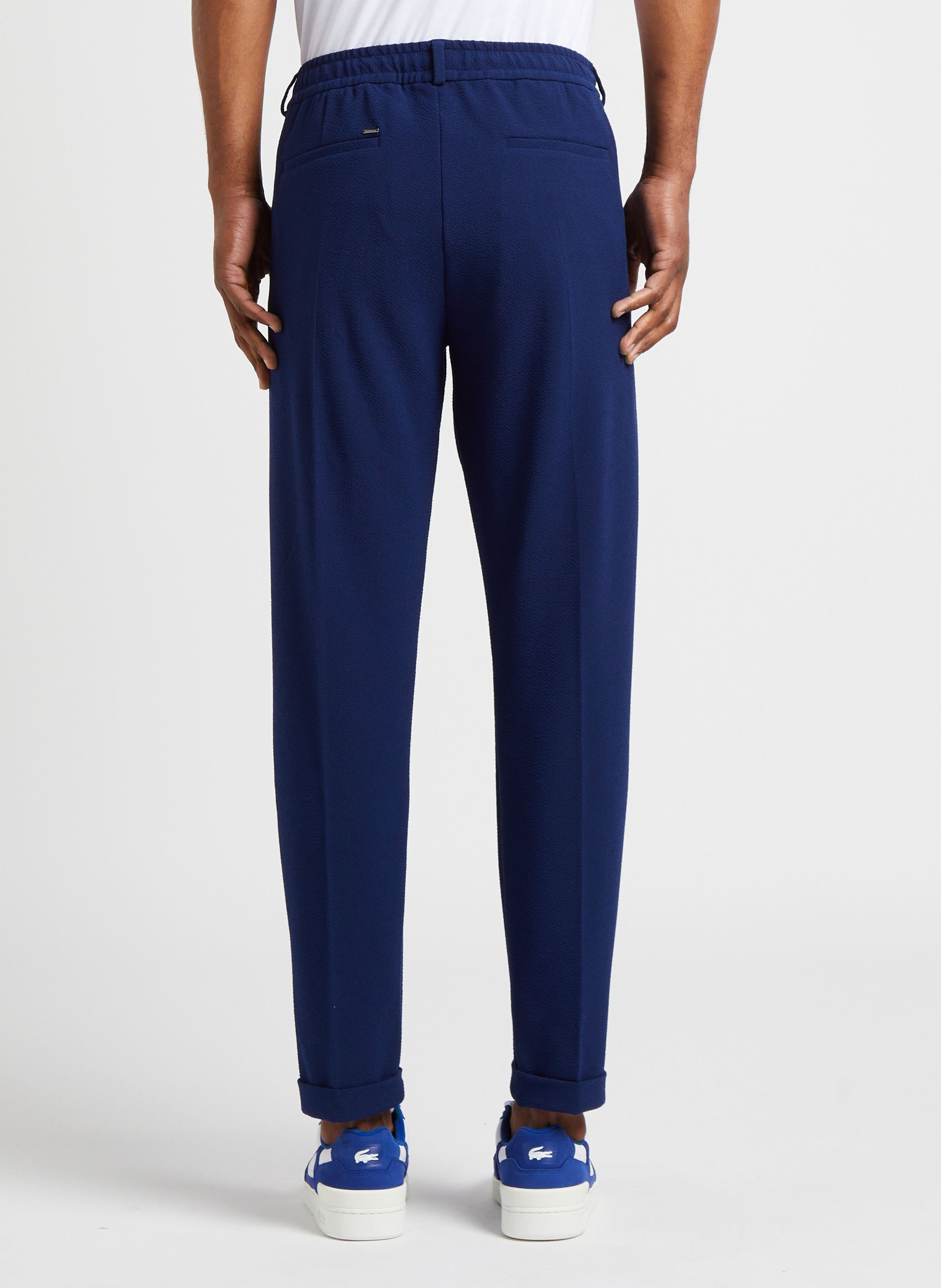 Texturierter Slim-Fit-Jogginganzug IKKS Blau