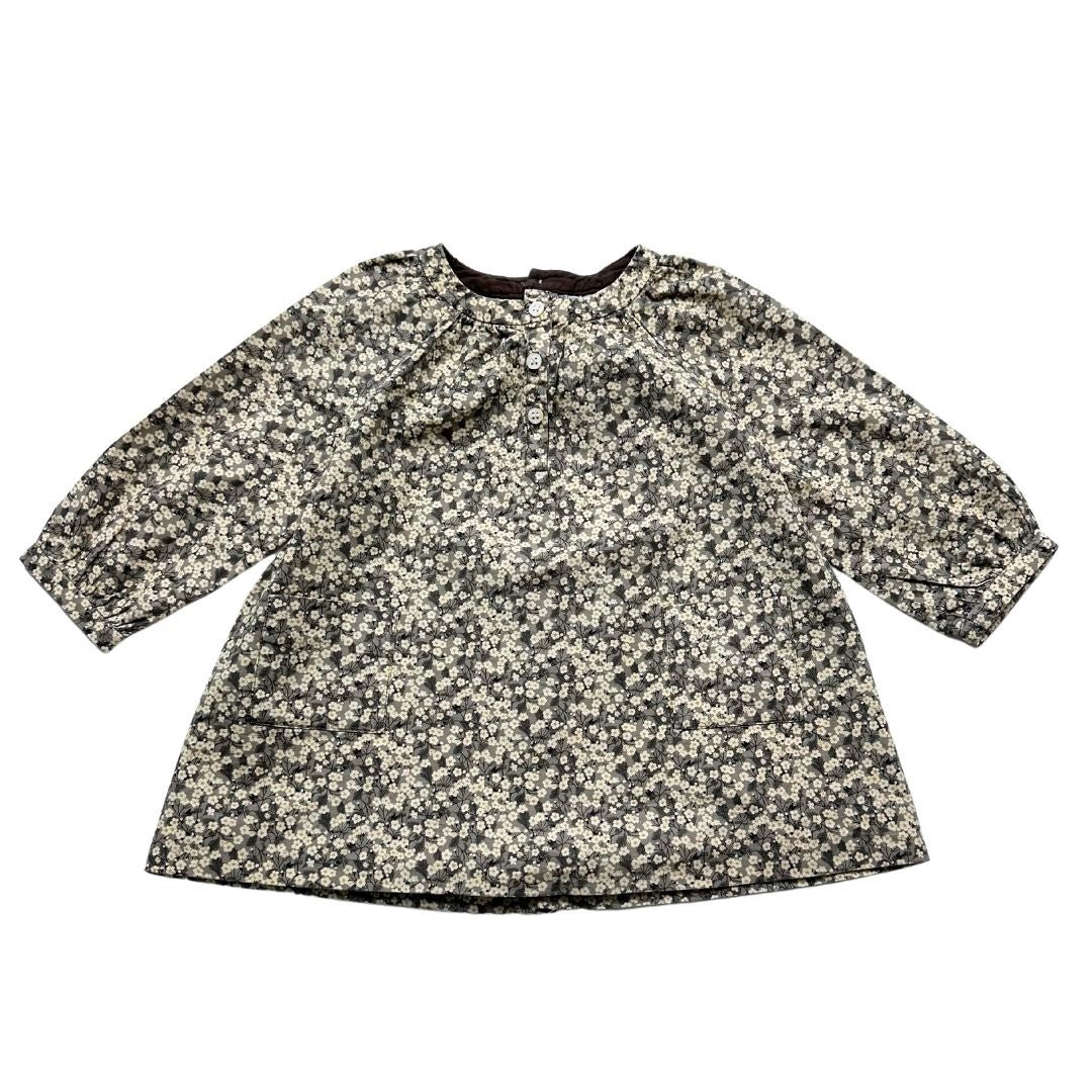 Grey Baby Blouse - 12 months BONPOINT - Seconde Main Grey