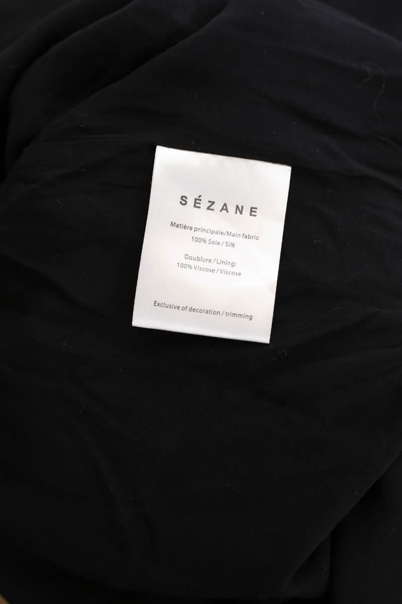 Polo shirt SEZANE - Seconde main Black