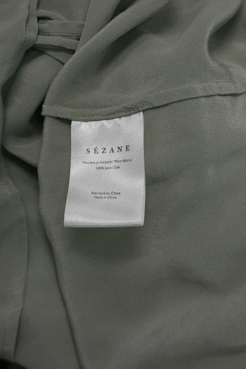 Silk blouse SEZANE - Seconde main Blue