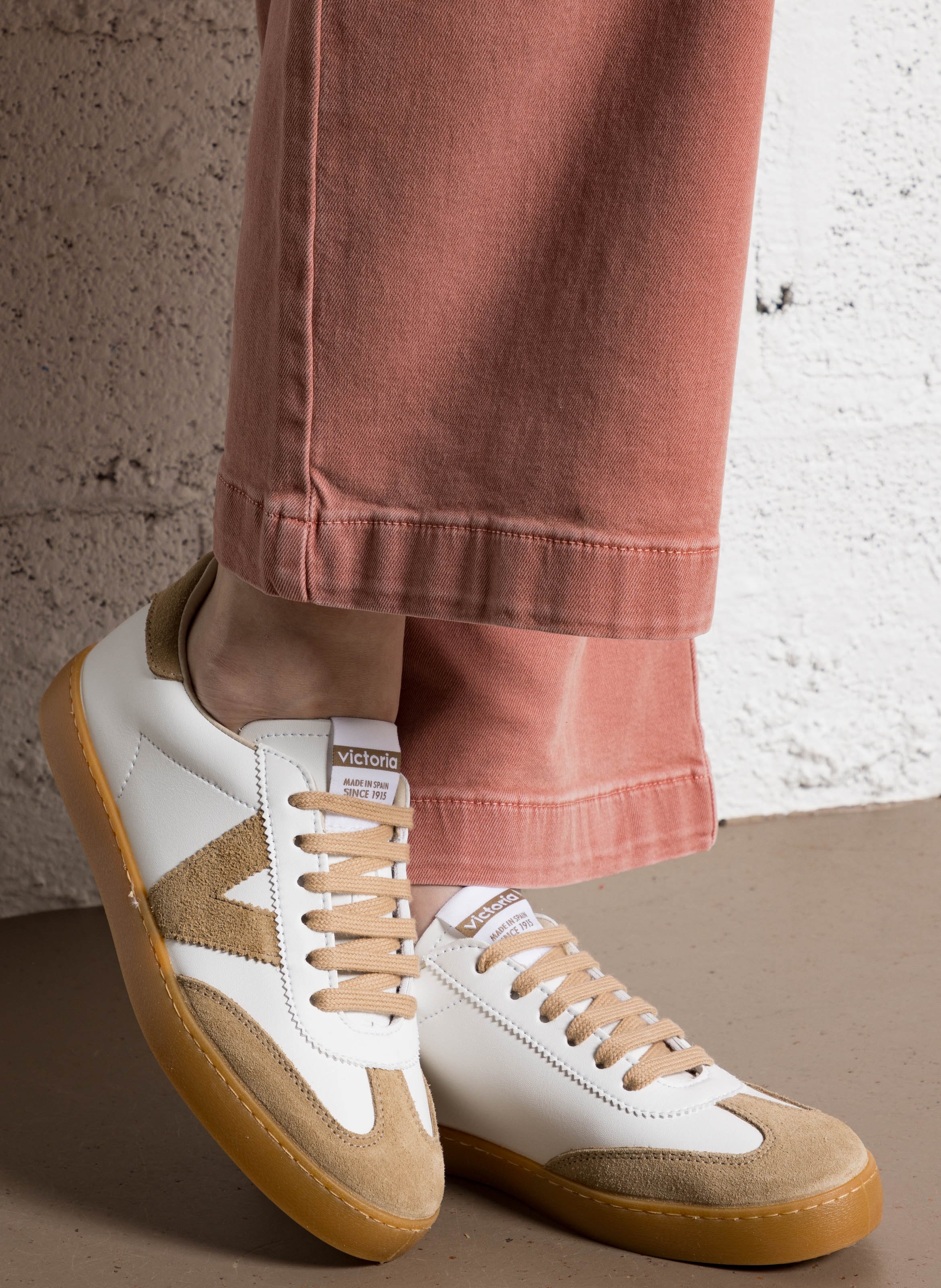 Baskets basses  VICTORIA Beige