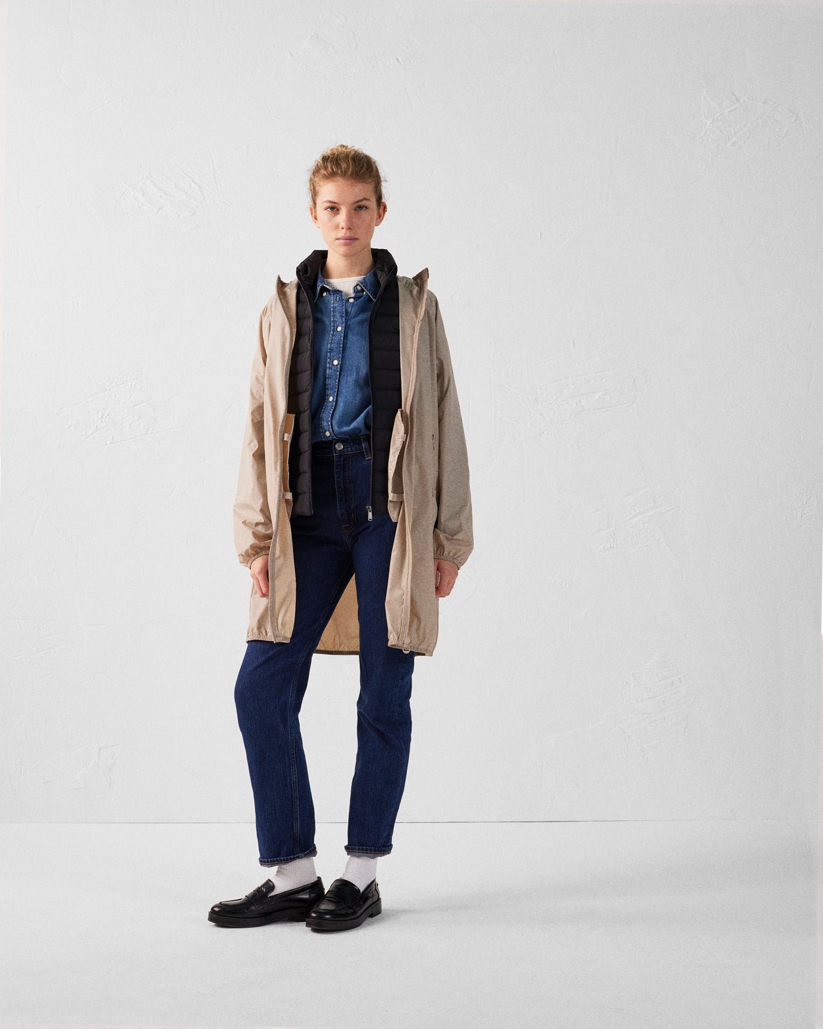 Stretch sleeveless down jacket Grenada JOTT Black