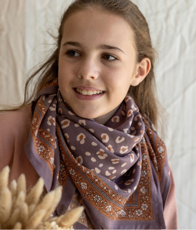 Foulard adulte BINDI ATELIER Violet