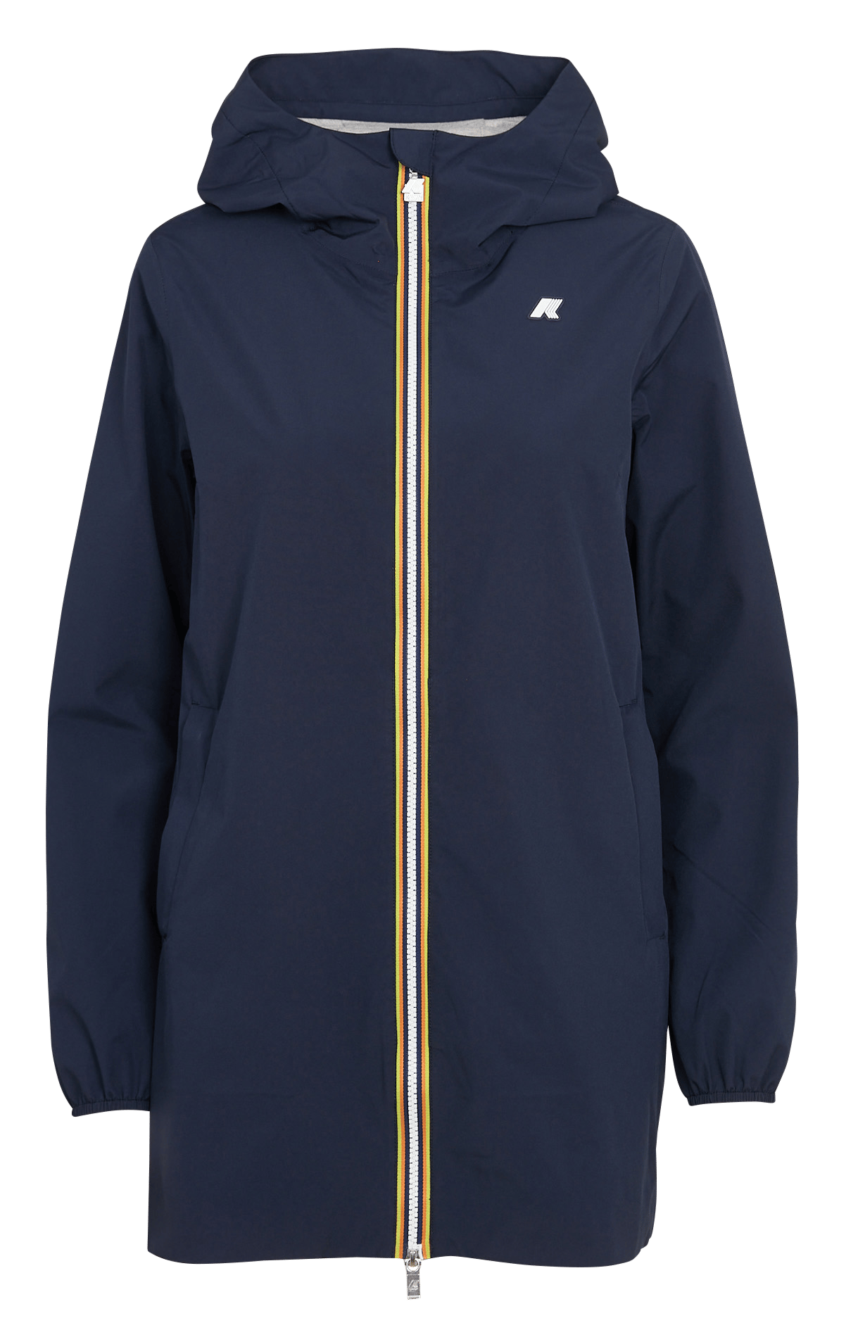 Imperméable col montant K-WAY Bleu