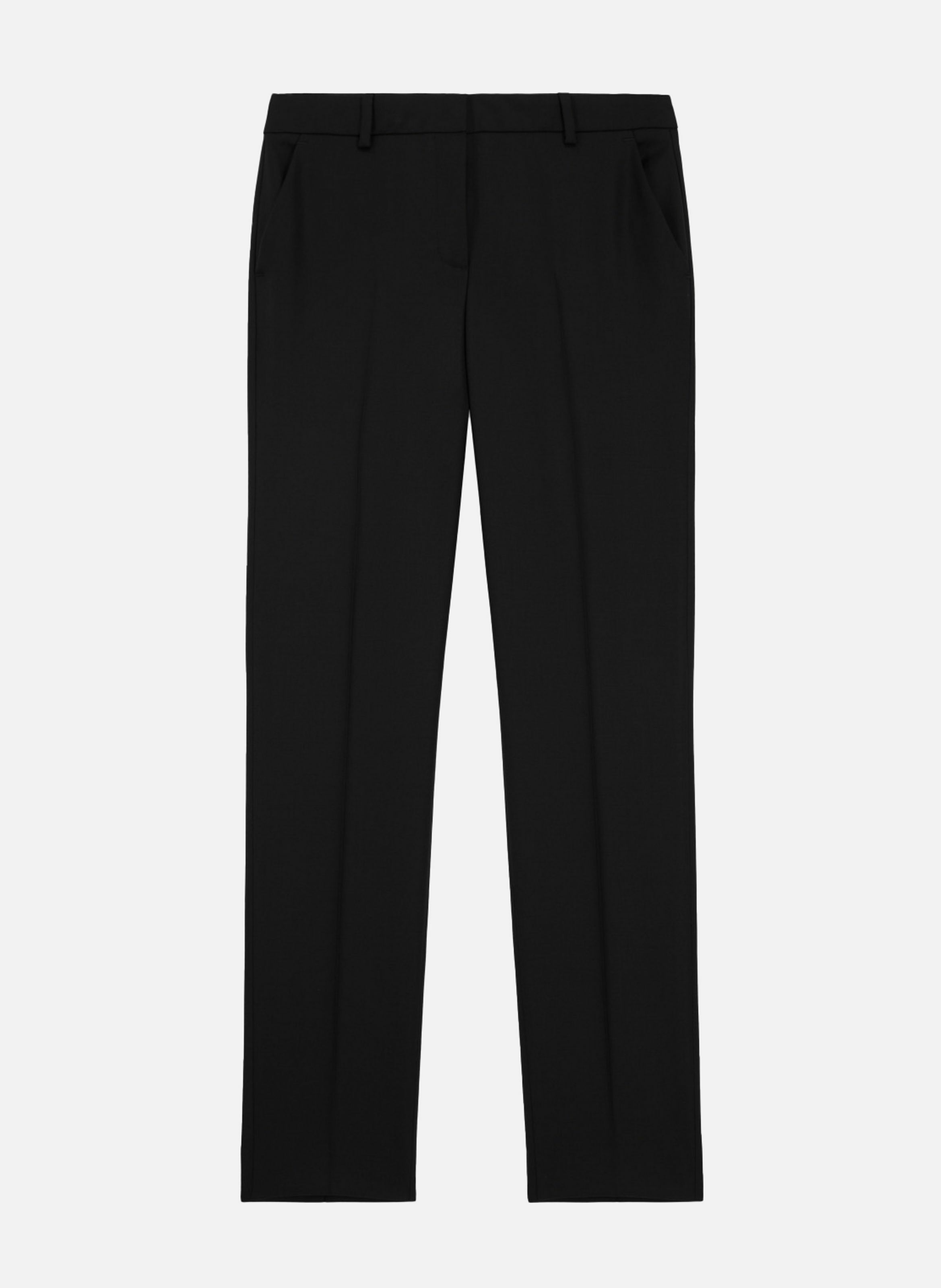Tailored wool trousers with a slim fit THE KOOPLES Black