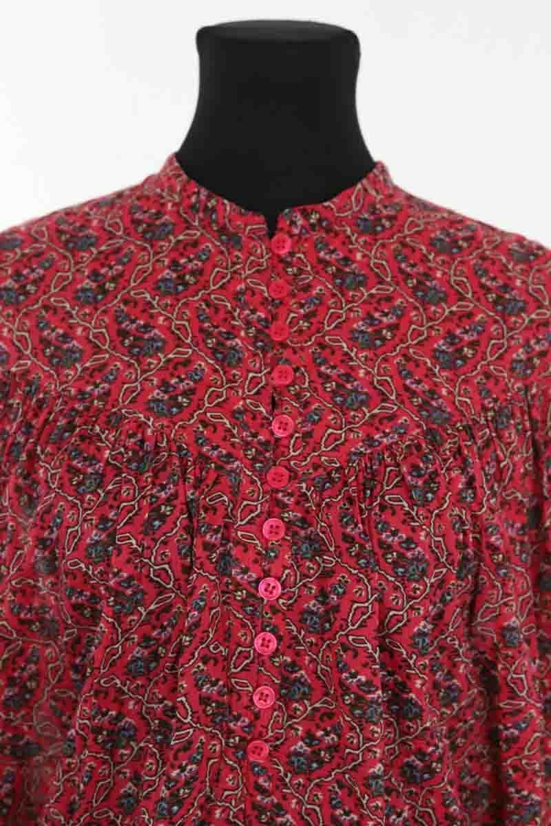 Cotton dress ISABEL MARANT - Seconde Main Red