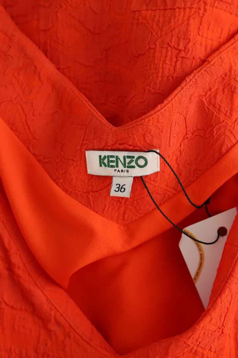 Orange dress KENZO - SECONDE MAIN Orange