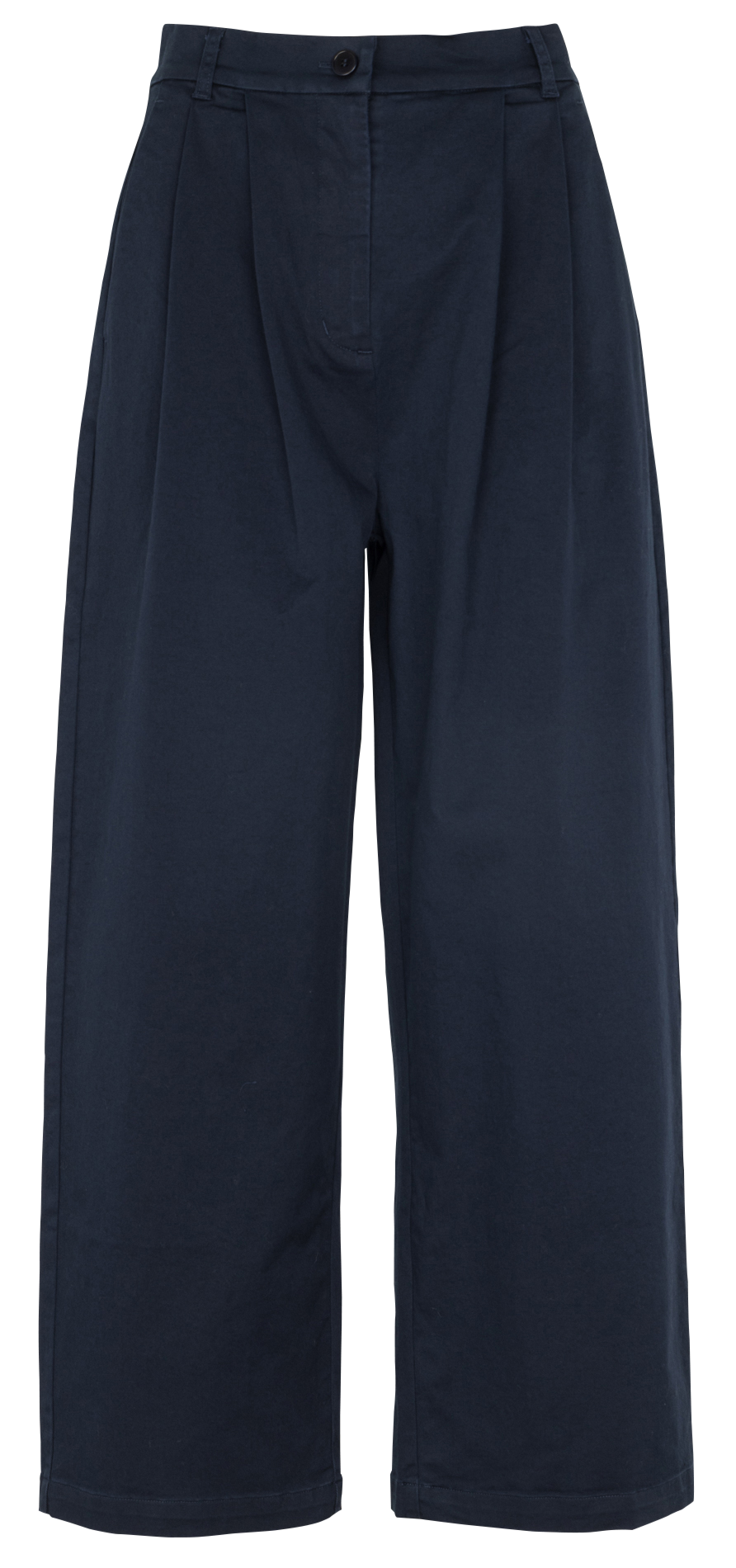 Chino van katoenmix RUE DE TOKYO Blauw