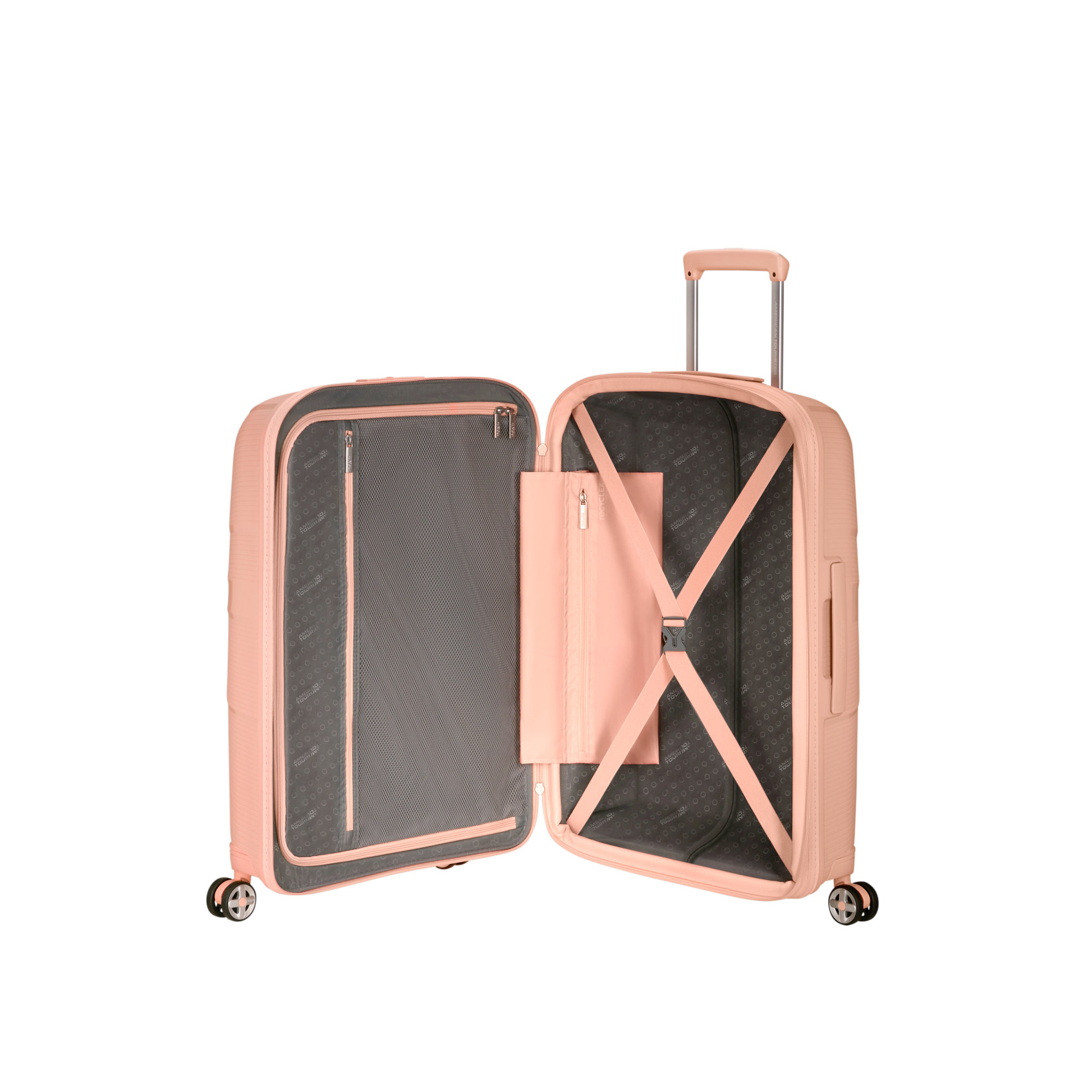 Starvibe 4-wheel suitcase size M AMERICAN TOURISTER Pink
