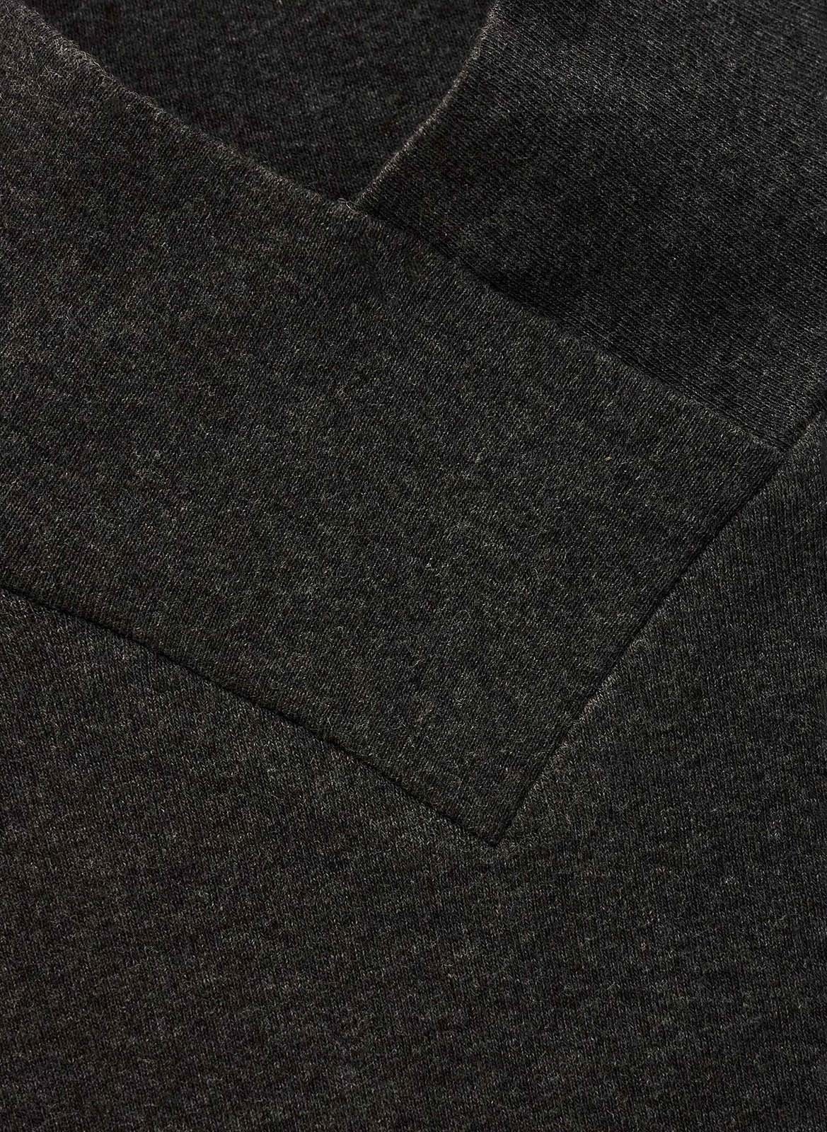 Pull col montant en en coton BA&SH Noir