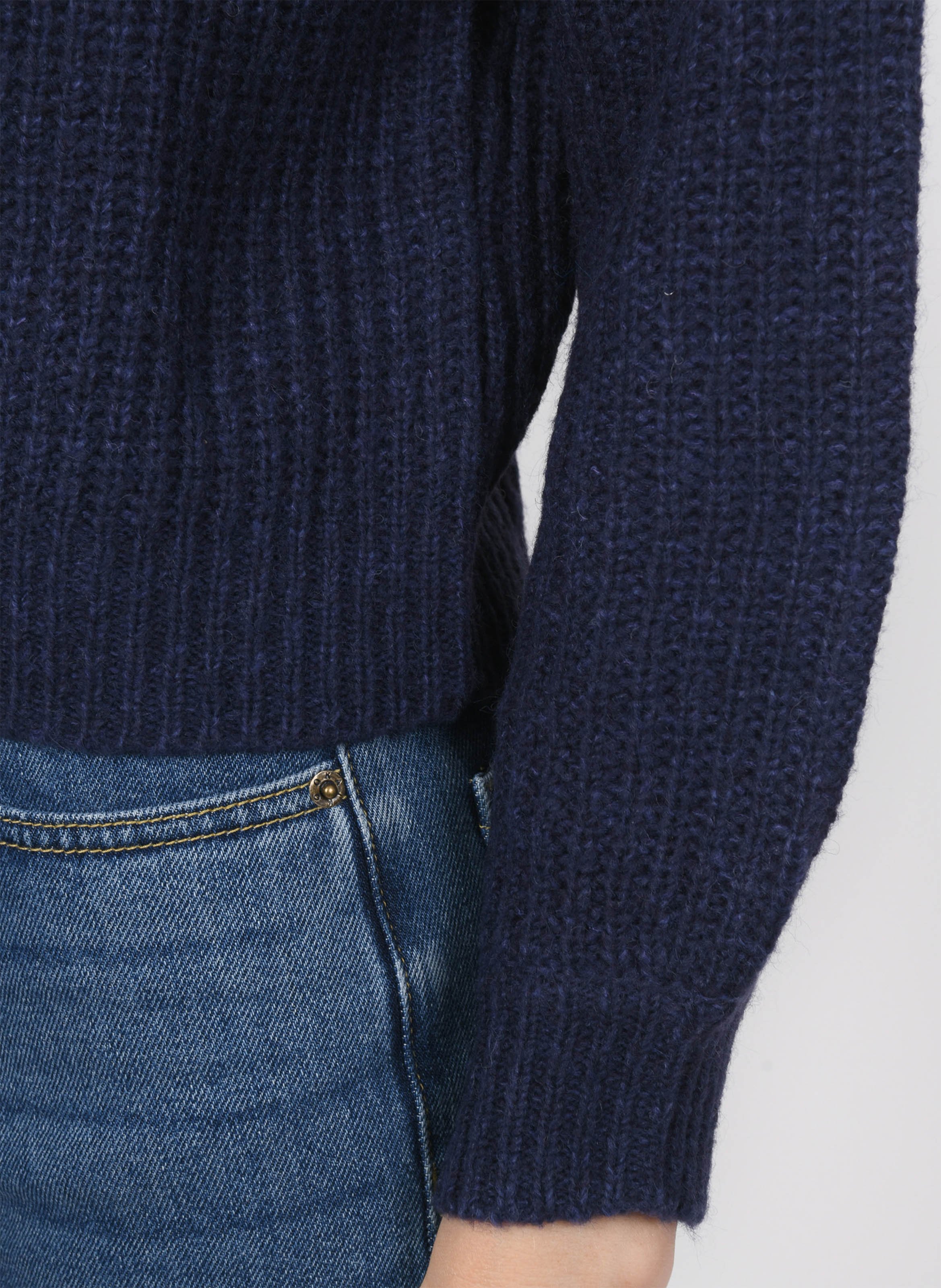 Pull col camionneur  KOOKAI Bleu