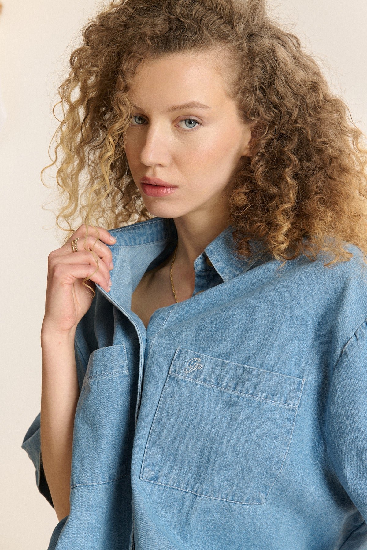 Shirt Celine GARANCE PARIS Blue