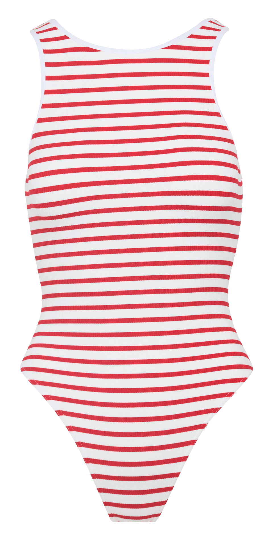 Maillot de bain 1 pièce à rayures BANANA MOON Rouge