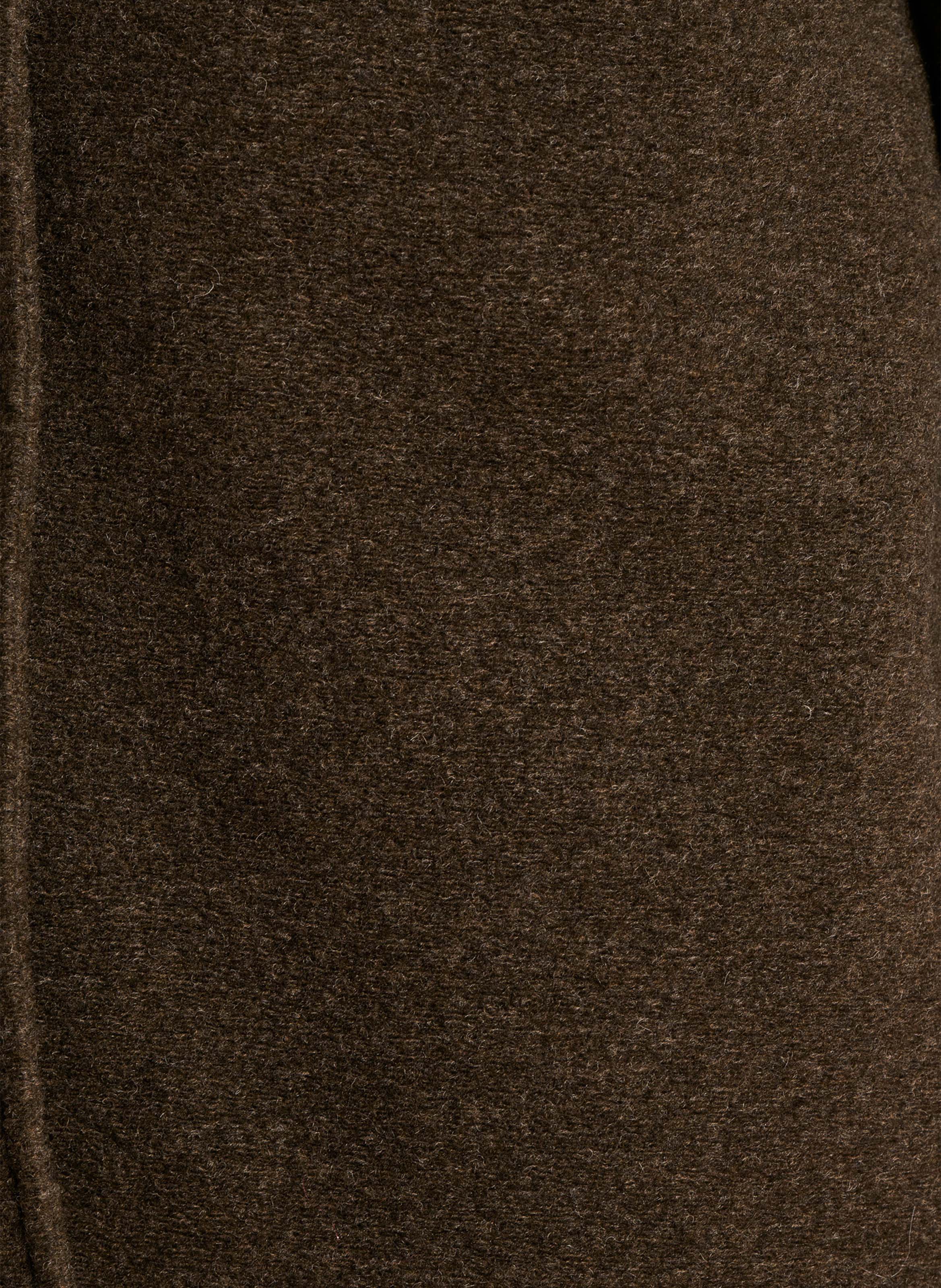 Manteau col montant LA FEE MARABOUTEE Marron