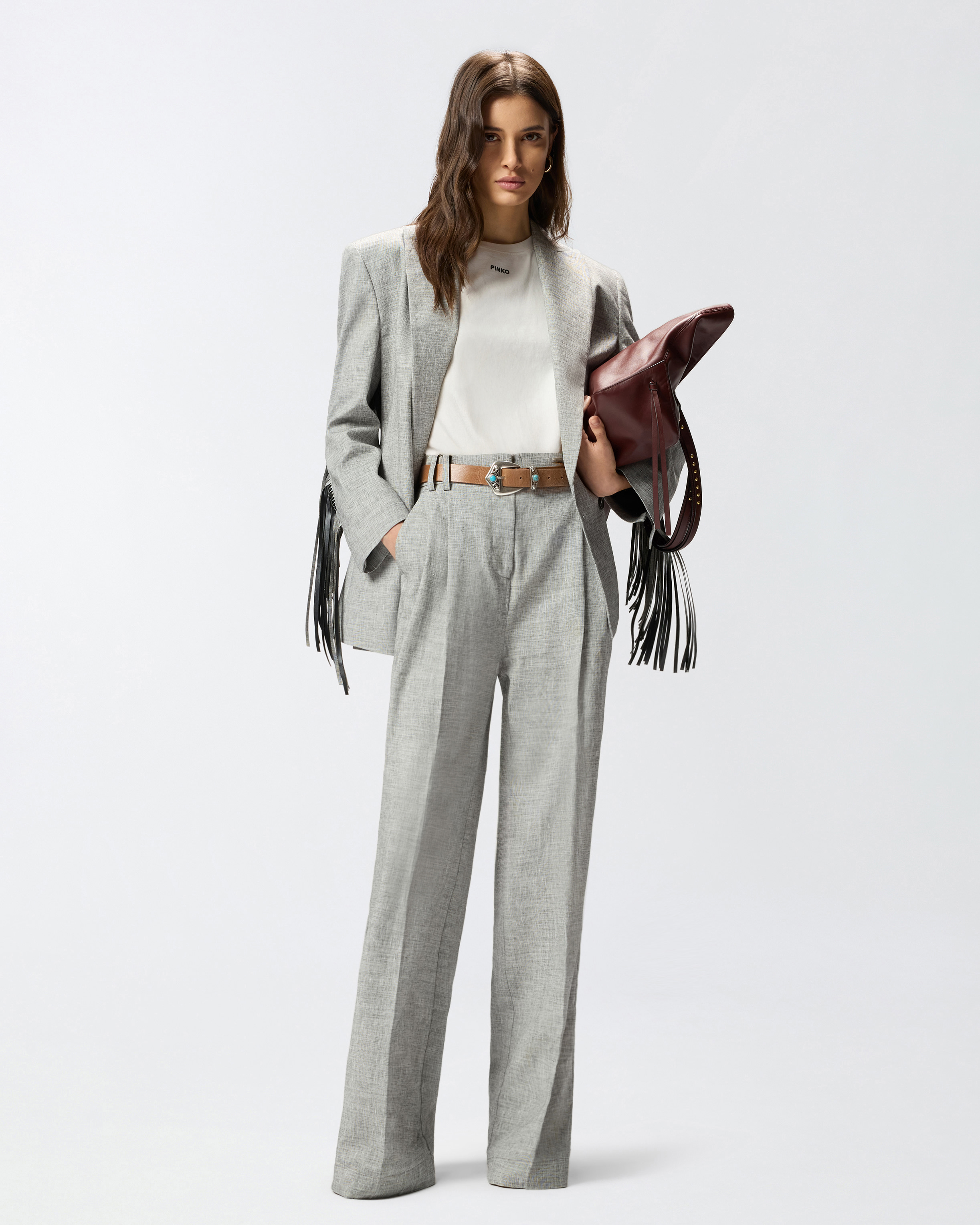 T-shirt à logo pinko PINKO Blanc