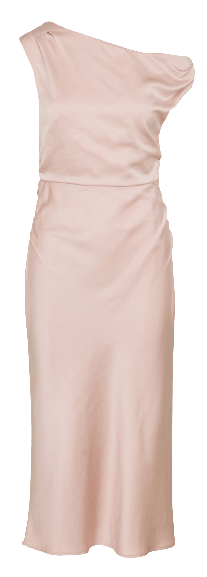 Robe longue décolleté asylétrique KOOKAI Rose