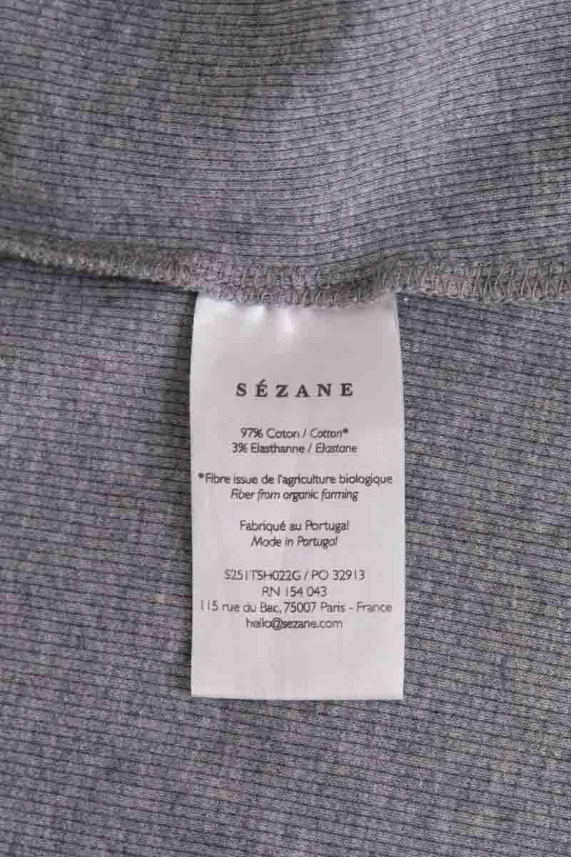 Azawood sleeveless top SEZANE - Seconde main Grey