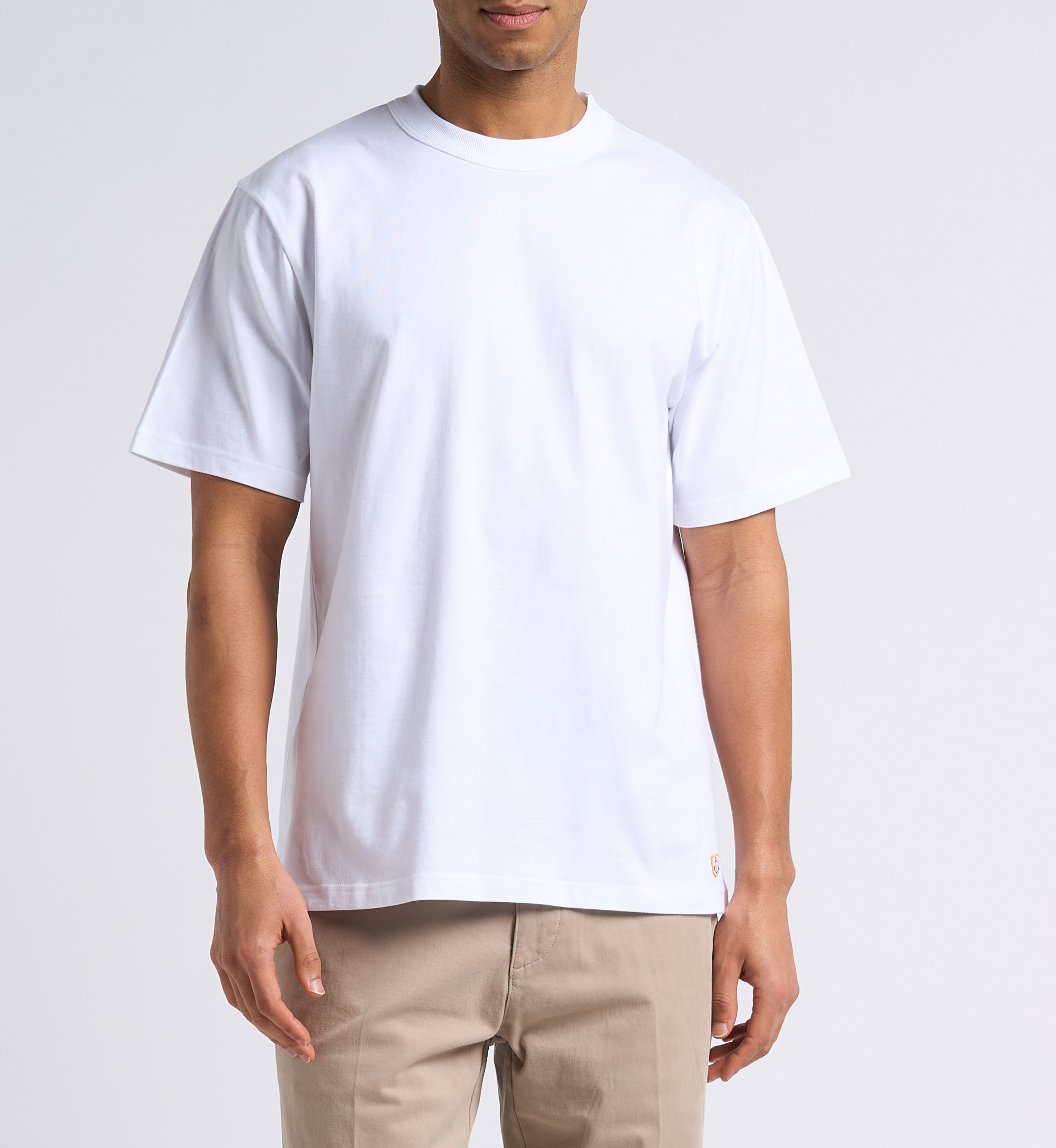 Straight cotton crew-neck T-shirt ARMOR LUX