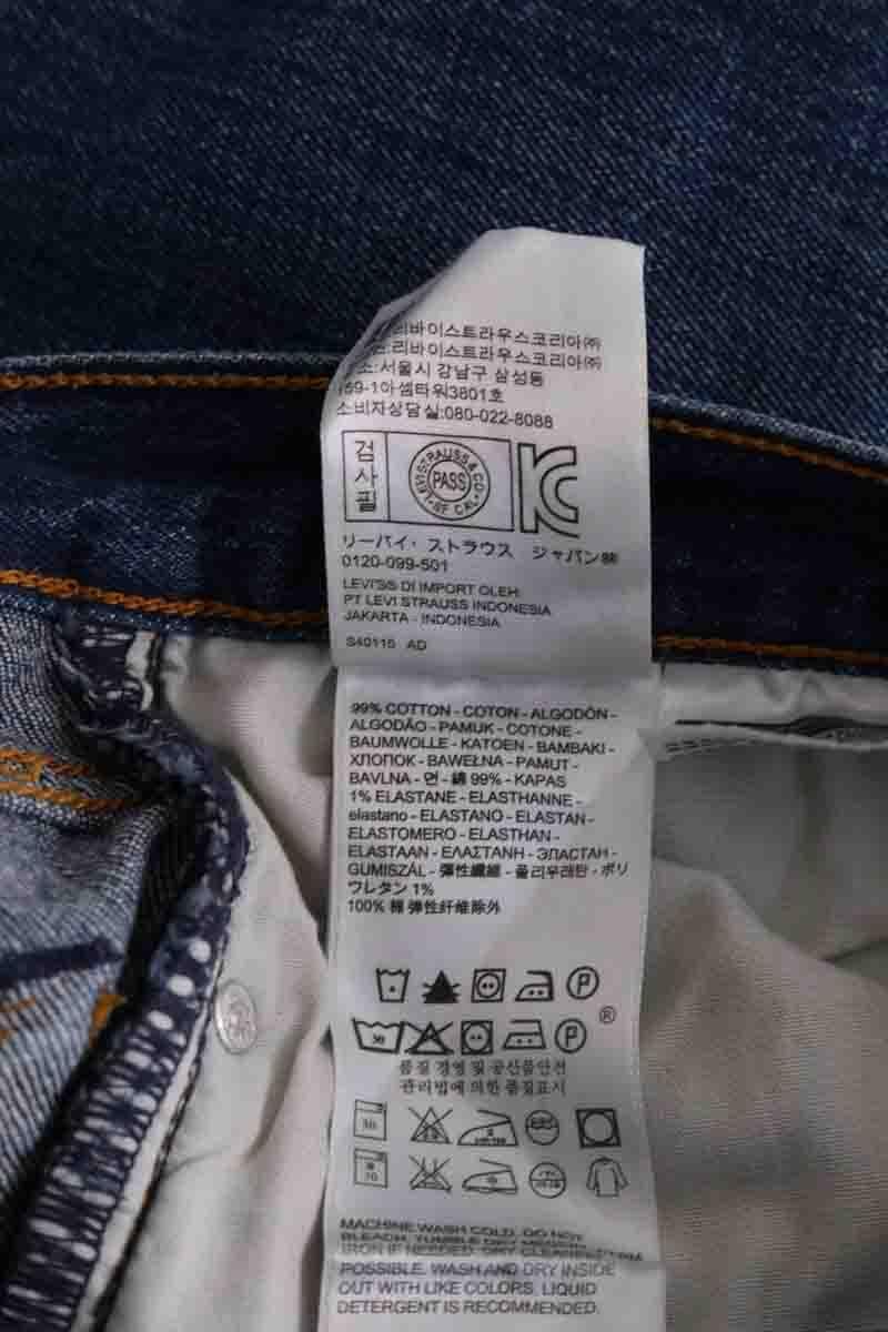 Straight jeans  LEVI'S - Seconde main Blue