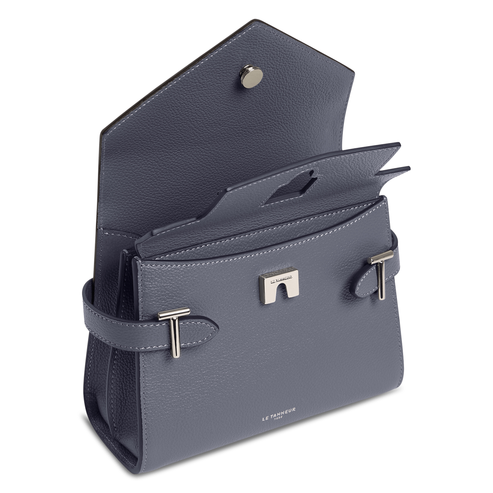 Leather handbag | Blue LE TANNEUR Women