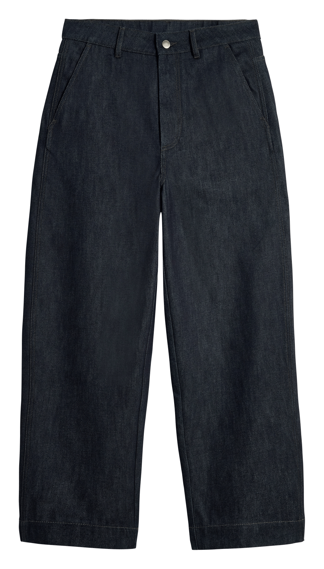 Jean large en coton bio mélangé SOEUR Bleu