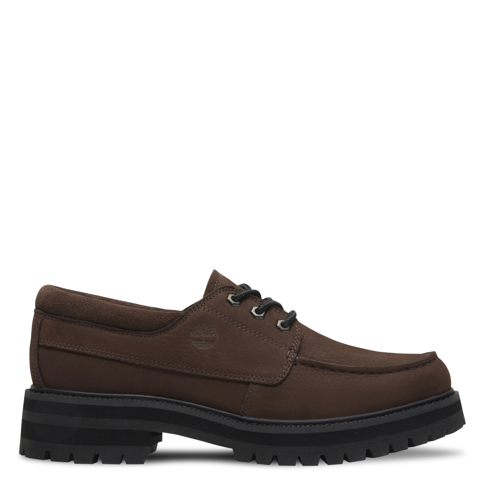 Derbys aus Leder mit Profilsohle TIMBERLAND Braun