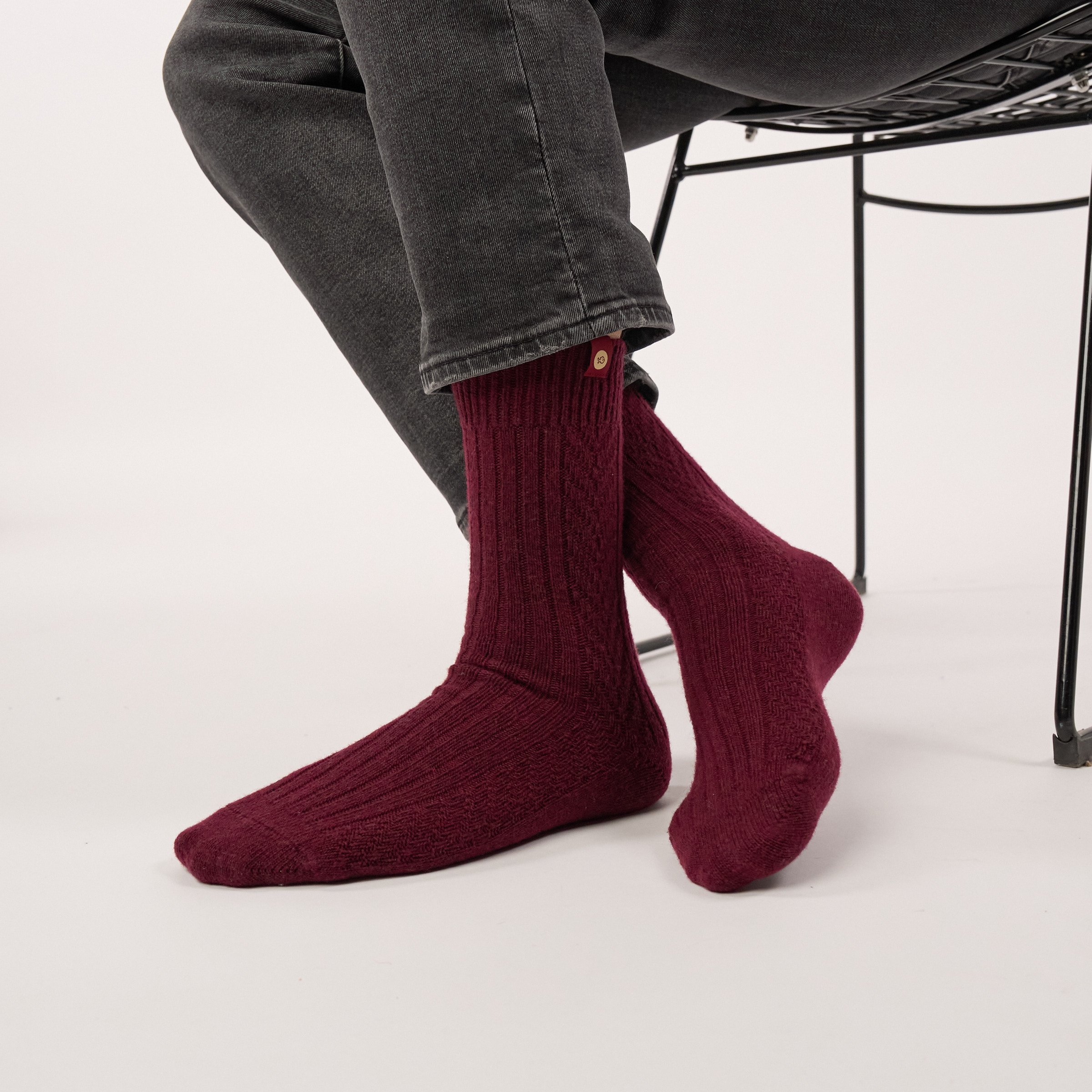 Wool socks | Red BILLYBELT Men