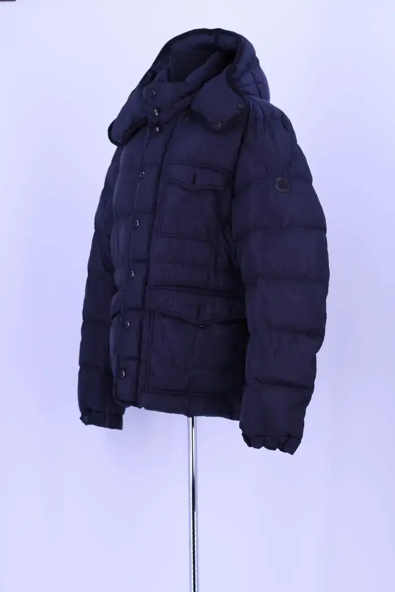 Padded jacket MONCLER - Seconde Main Blue