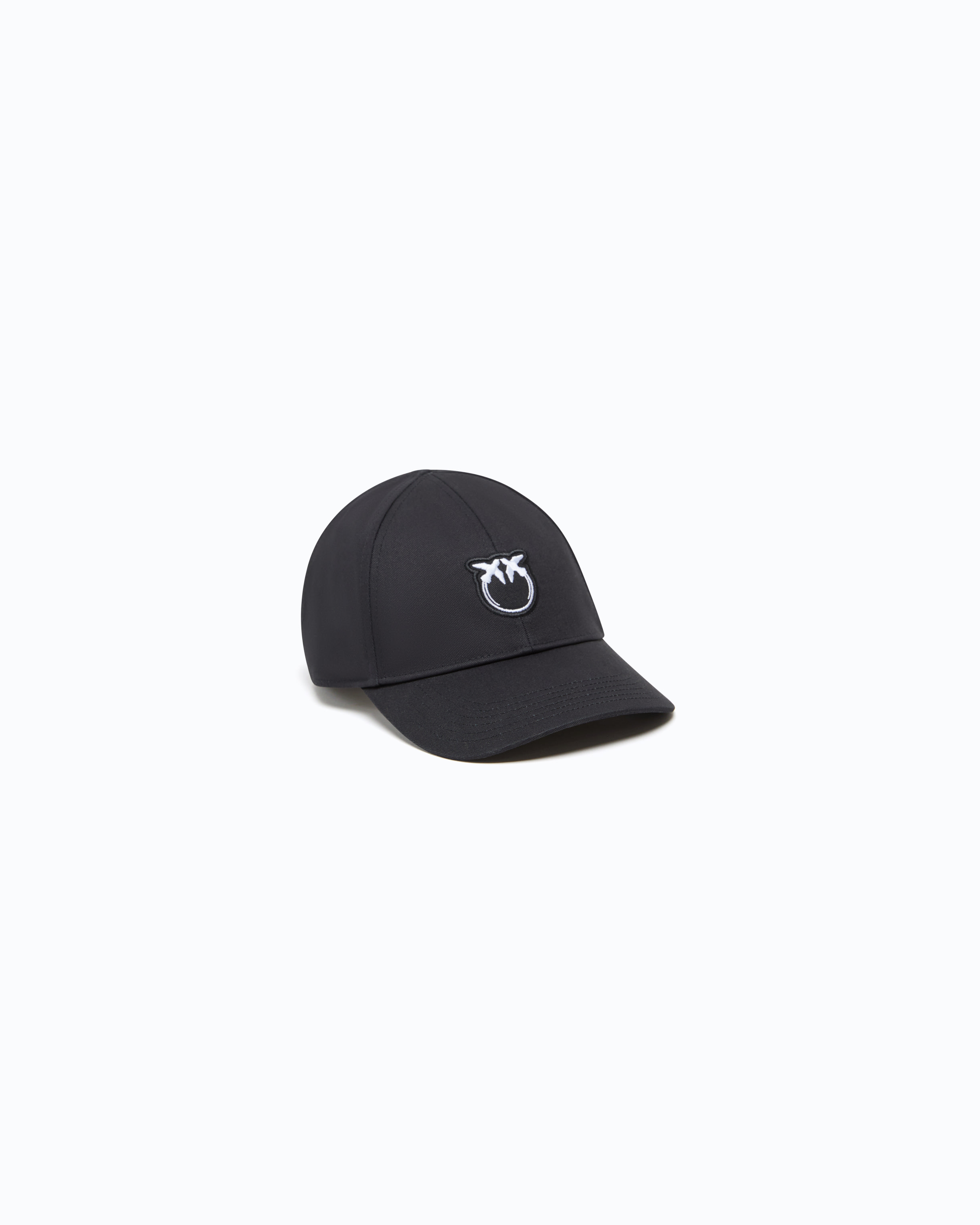 Casquette à logo love birds PINKO Noir