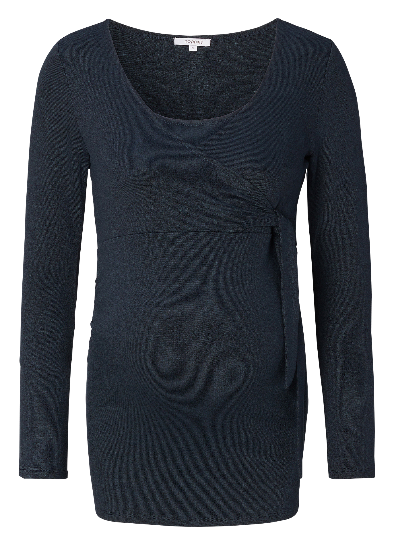 Borstvoedings-T-shirt met overslag NOPPIES Blauw