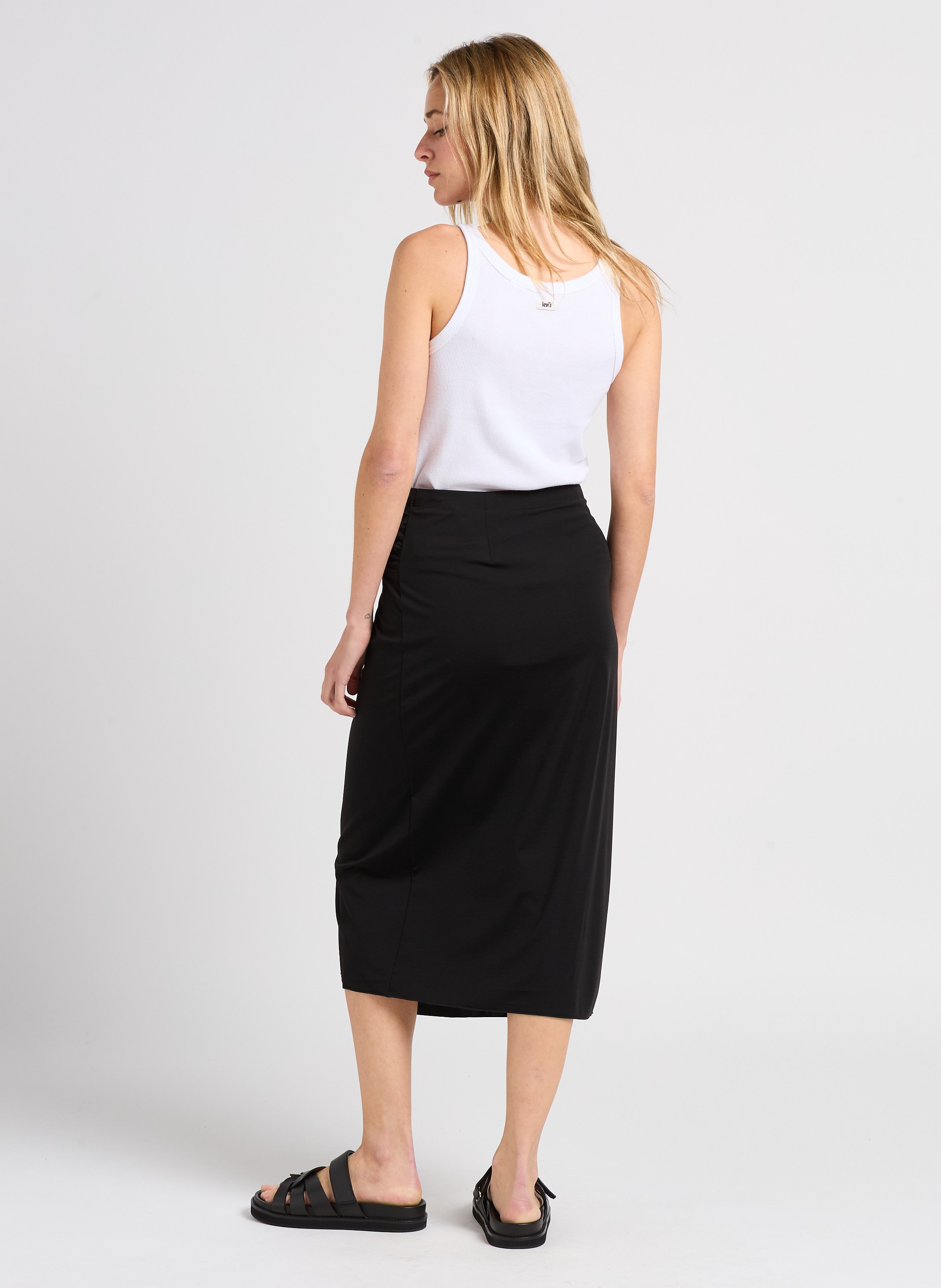 Jupe ajustée stretch MAX MARA WEEK END Noir