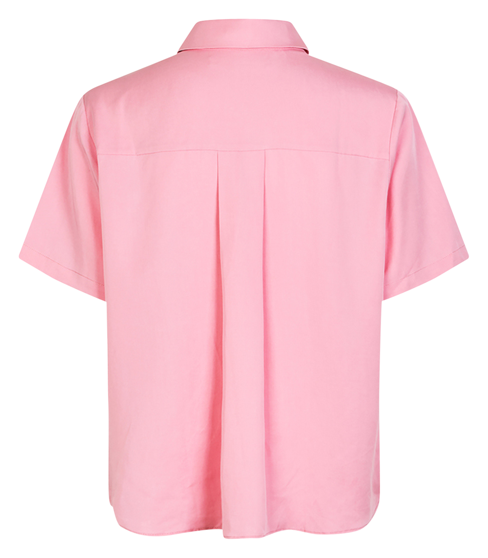Loose-fit shirt with classic collar SAMSOE SAMSOE Pink