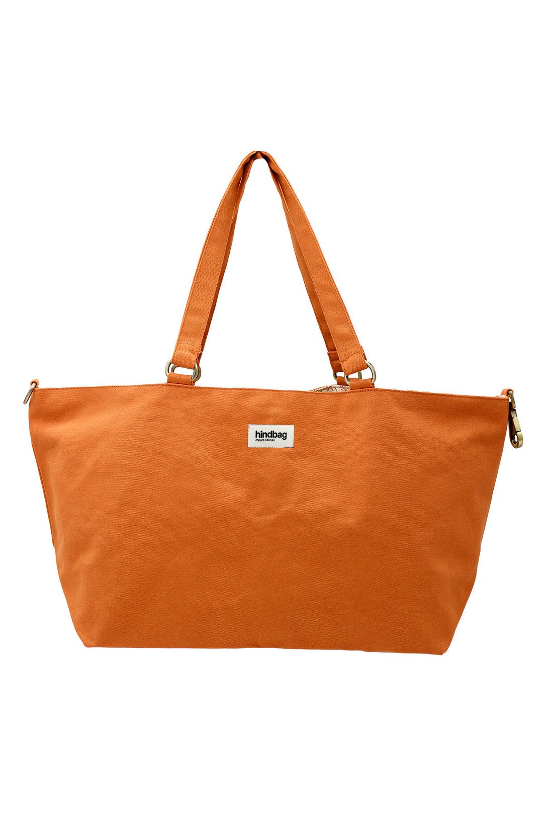Cotton tote bag HINDBAG Orange