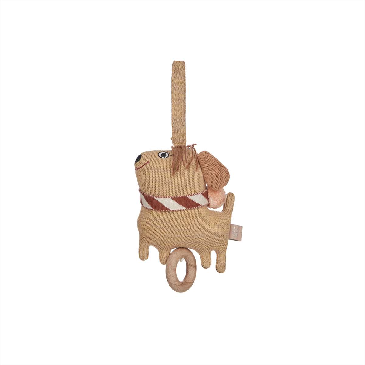 Musical mobile in cotton OYOY LIVING DESIGN Brown