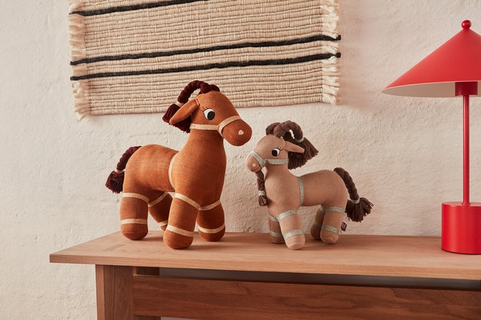Cotton and polyester plush OYOY LIVING DESIGN Brown