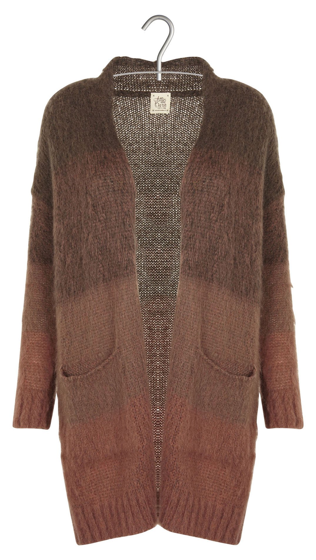 Long cardigan ATTIC AND BARN Pink